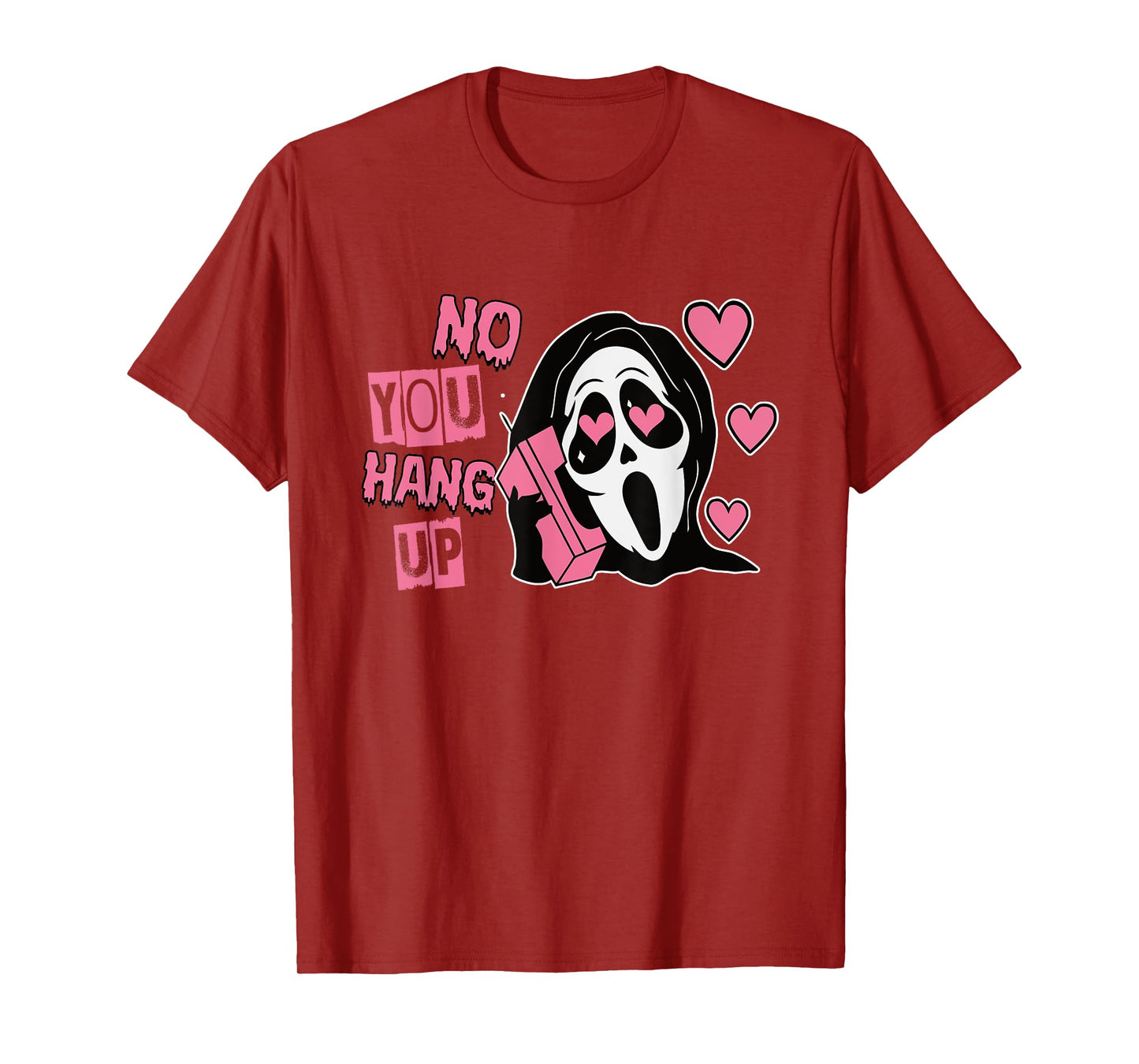 Funny No You Hang Up First Gho-st Calling Hello Halloween T-Shirt