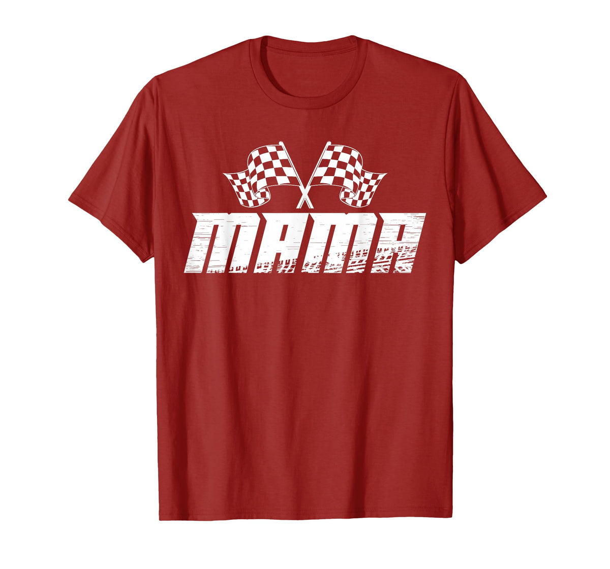 Mama Pit Crew Family Racing Birthday Race Car T-Shirt