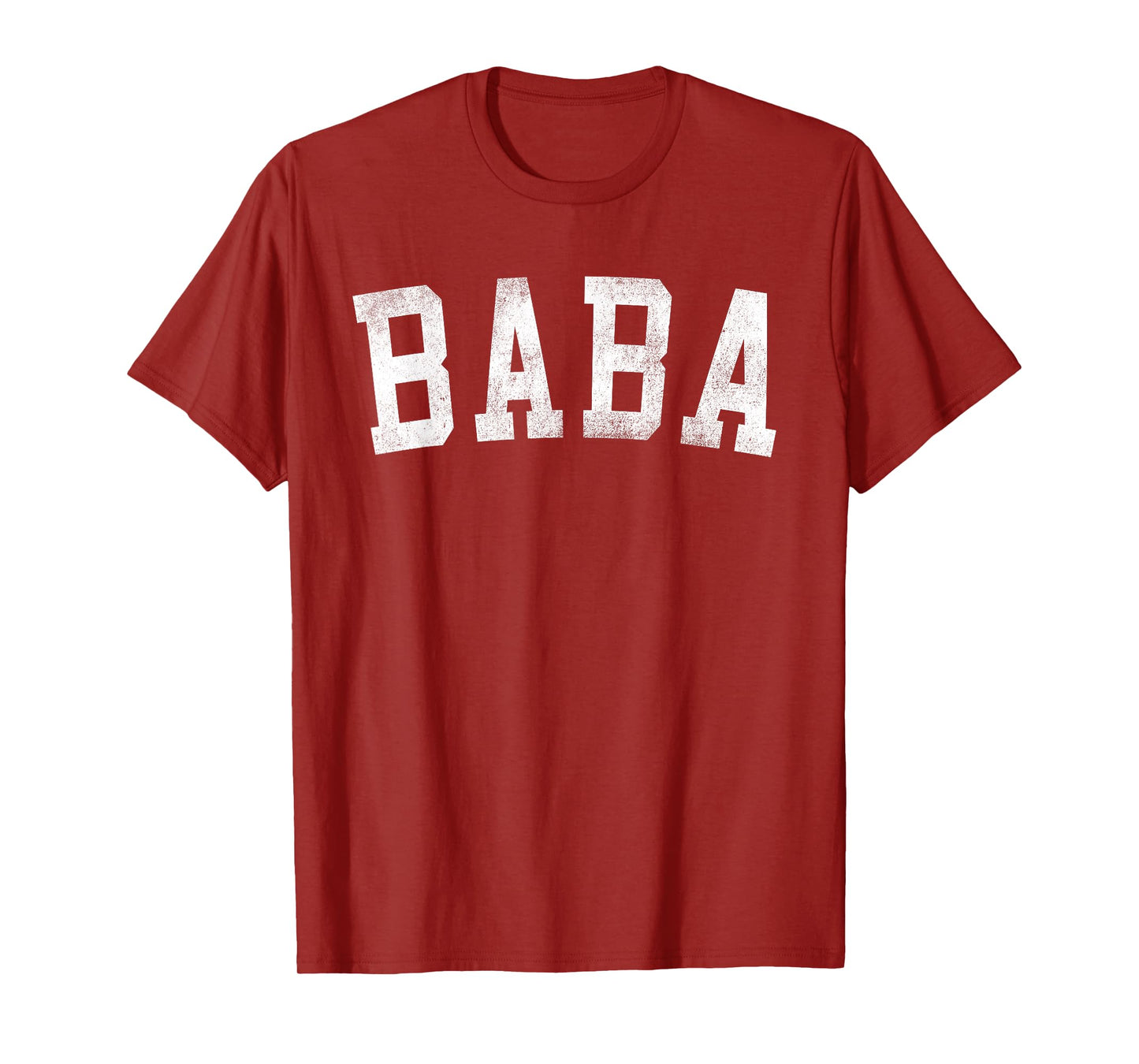 Baba - Classic Bold Font Father's Day Baba T-Shirt