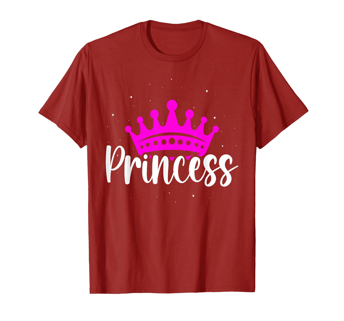 Princess Pink Crown Funny Princess matching Family Love T-Shirt