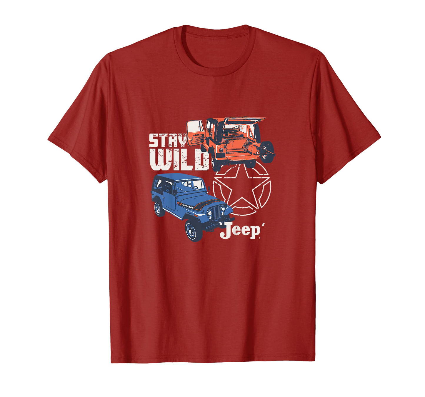 Kids Jeep Stay Wild - Officially Licensed T-Shirt