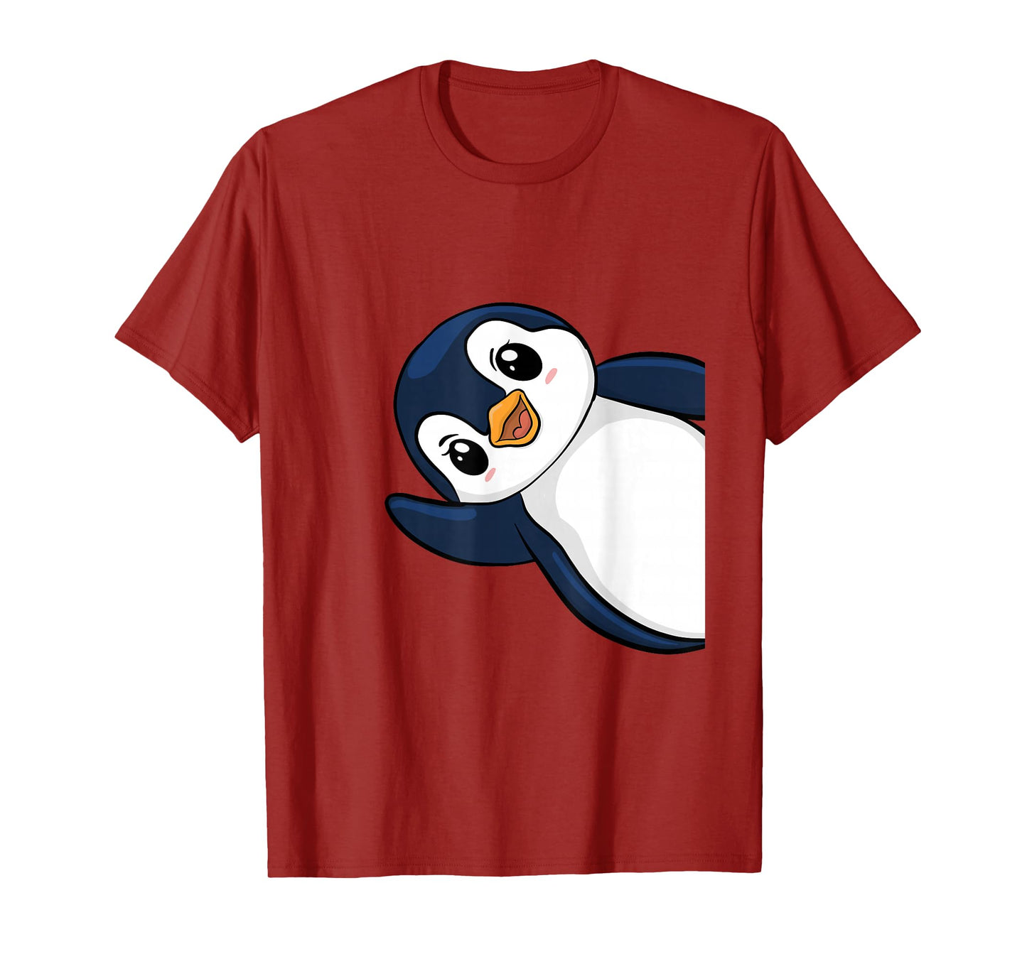 Cute Waving Penguin - Penguin Lover Bird Watcher T-Shirt