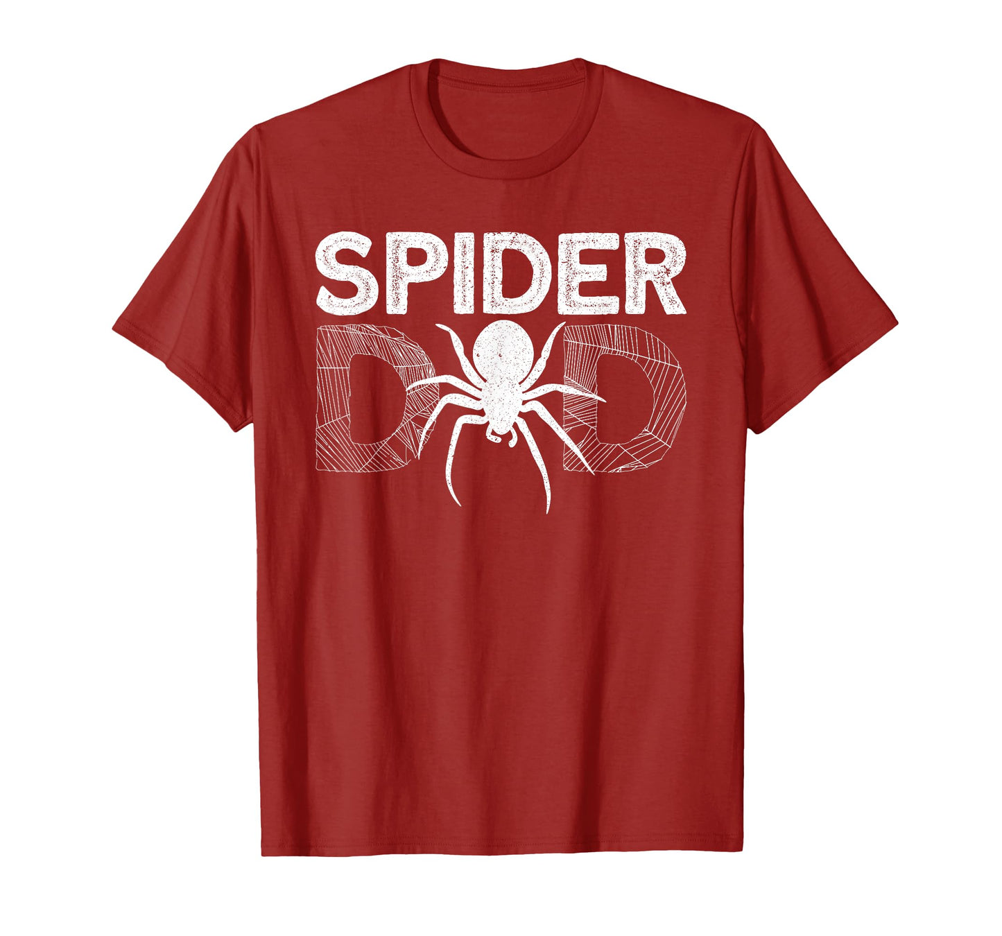 Funny Spider Dad Design For Men Male Parents Spider Lovers T-Shirt