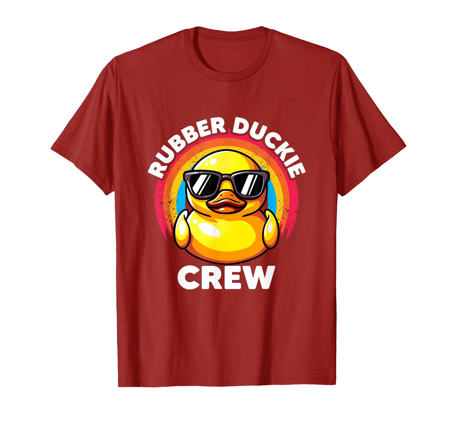 Rubber Duckie Crew I Love Ducks Lovers Funny Rubber Duck T-Shirt