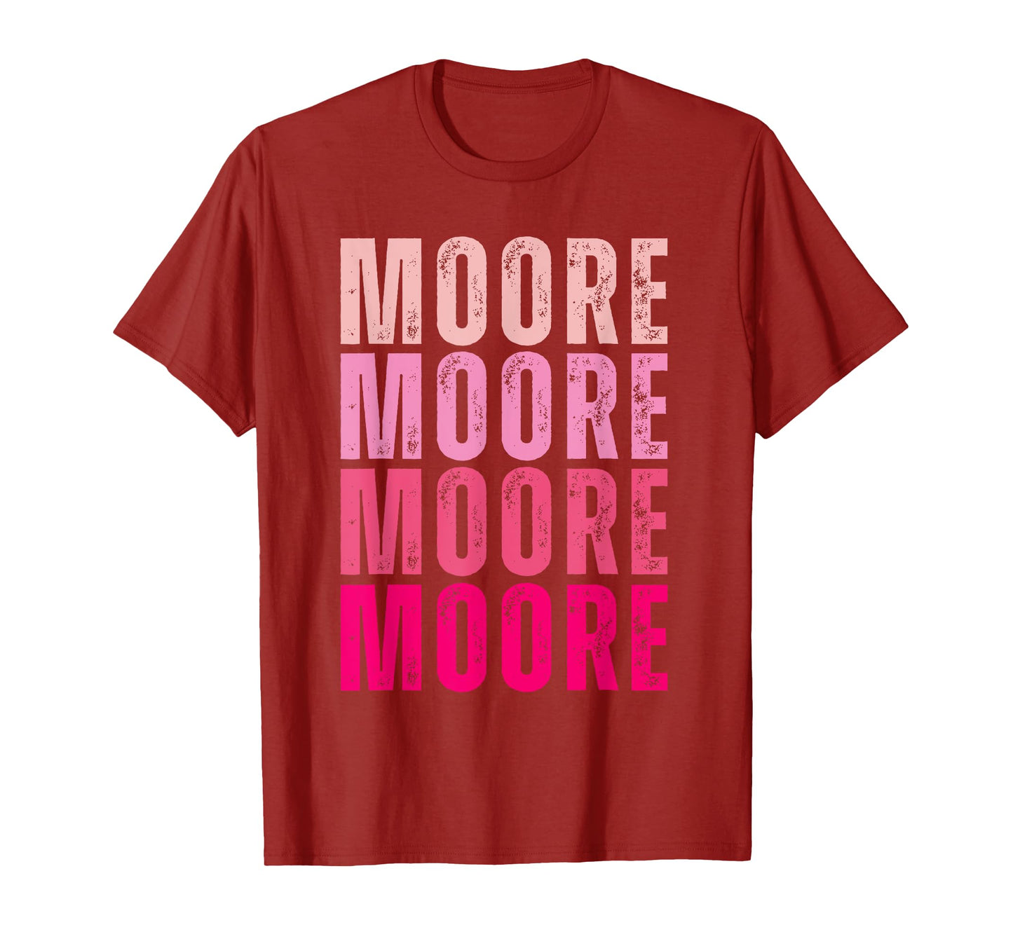 Moore Personalized Name I Love Moore Vintage T-Shirt