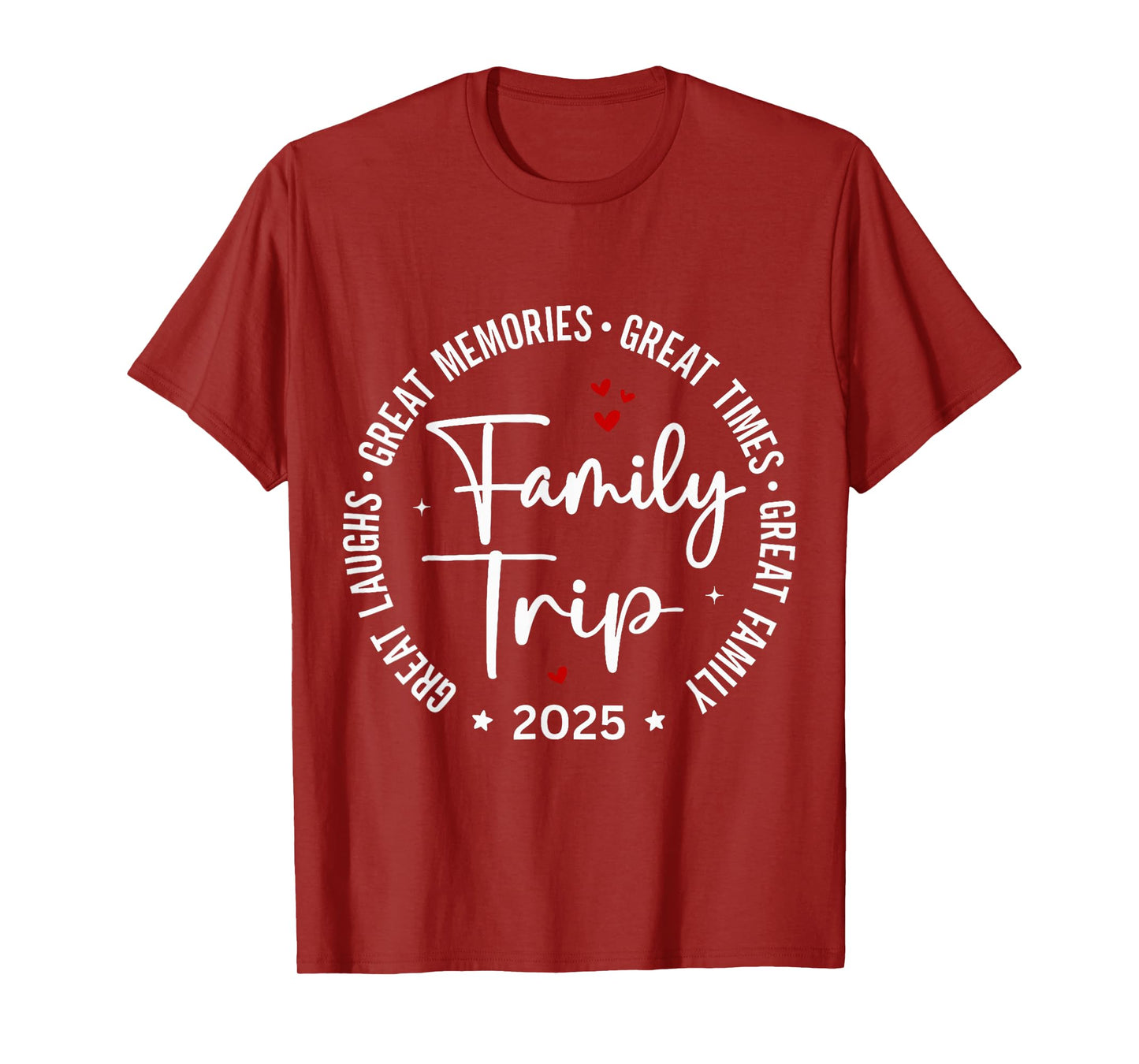 Family Trip Vacation 2025 Matching Summer Group T-Shirt