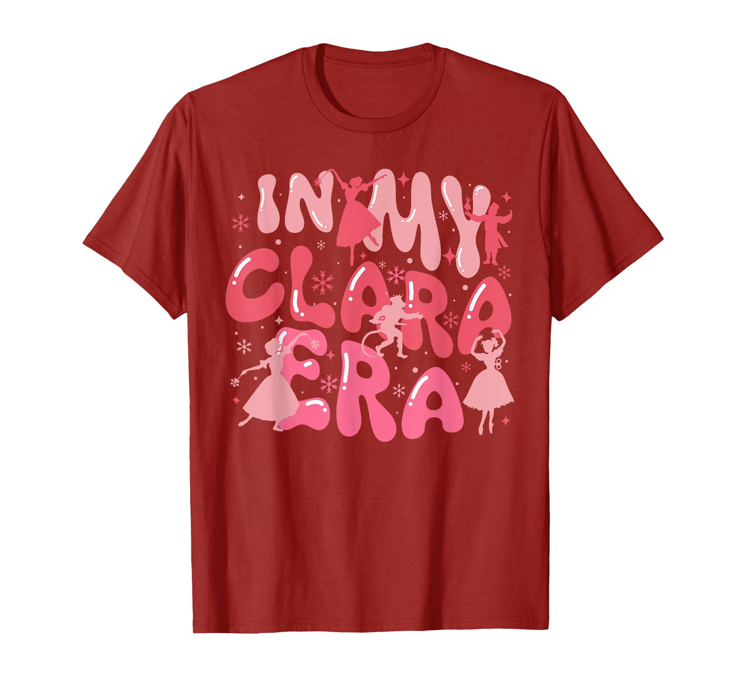 Groovy In My Clara Era Nutcracker Christmas Xmas Holiday T-Shirt