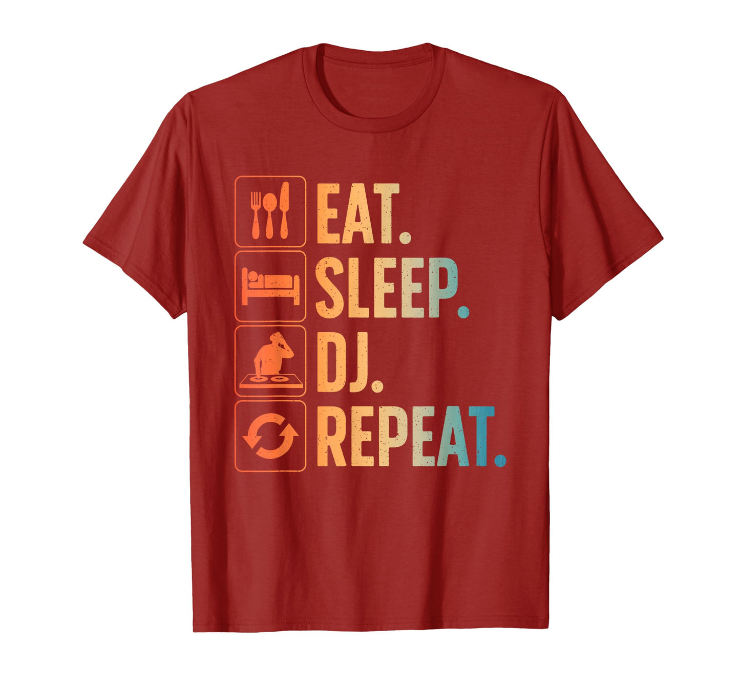 Cool DJ Art For Men Women Disc Jockey Music Producer EDM DJ T-Shirt