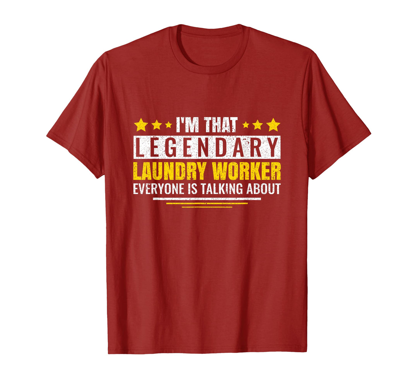 I'm That Legendary Laundry Worker Funny Housekeeping T-Shirt