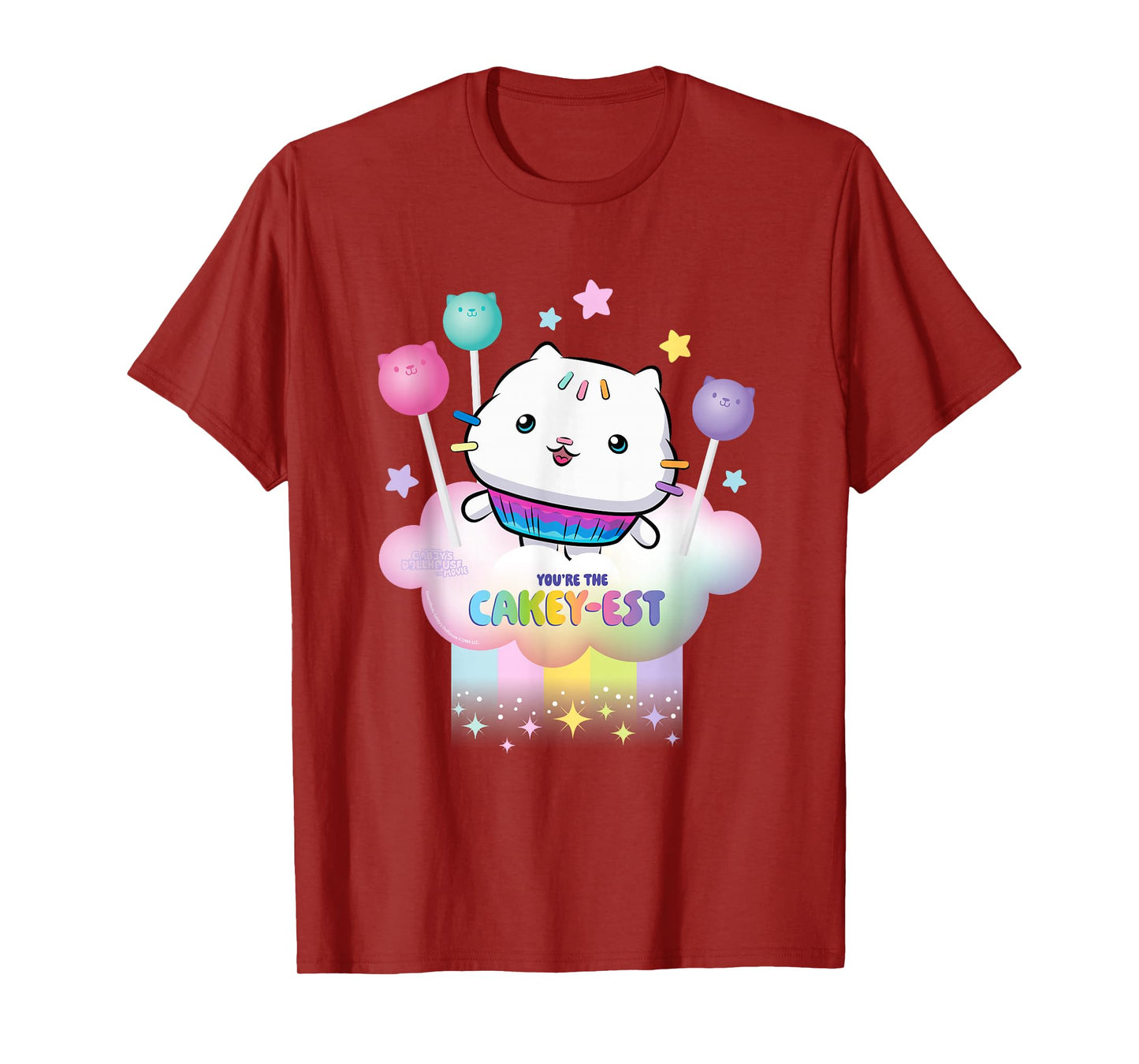 DreamWorks Gabby’s Dollhouse The Movie Cakey-est Cloud T-Shirt