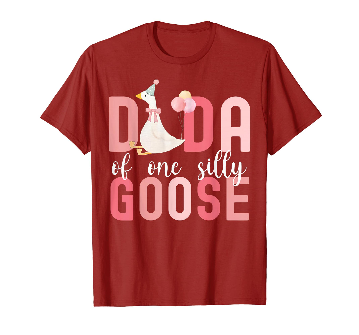 Silly Dada Silly Goose Dad Birthday Family Matching Party T-Shirt