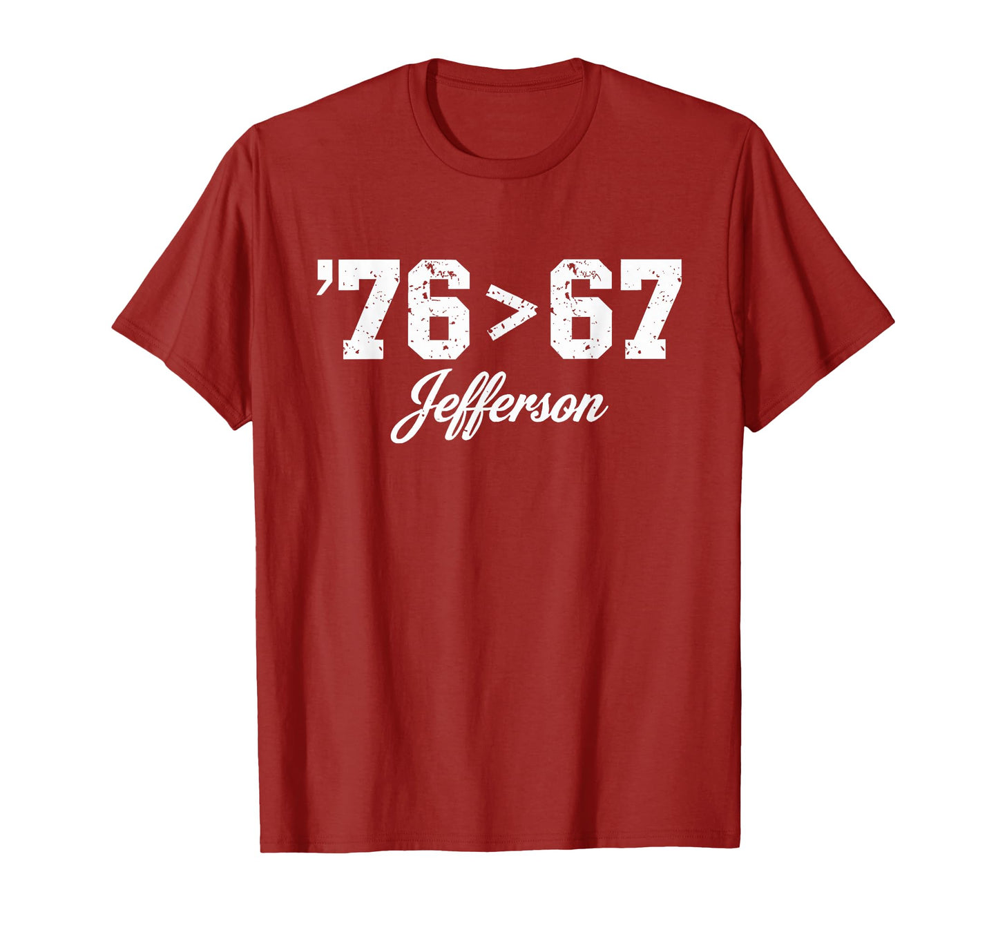Thomas Jefferson '76 > 67 Self-Evident Make History Fun T-Shirt
