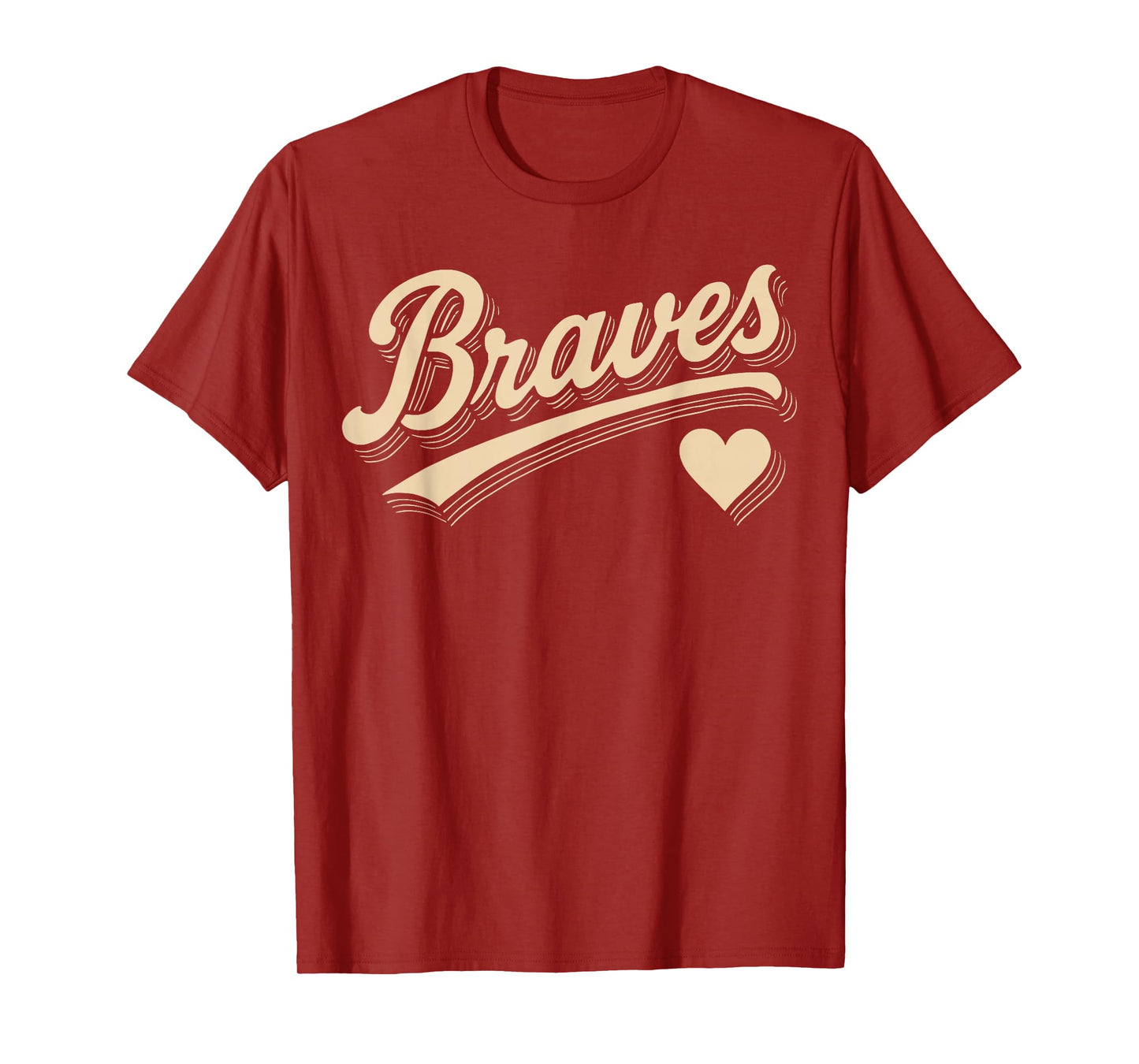 Retro Braves Last Name Thowback Gifts For Men Women Kids T-Shirt