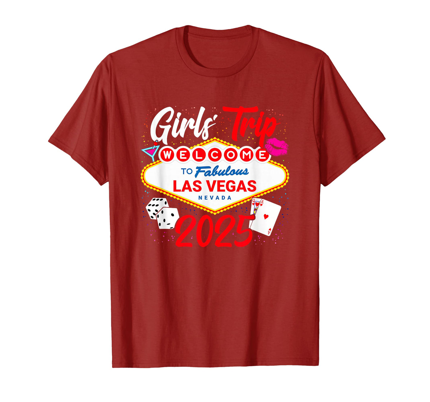 Girls Trip 2025 - Party in Las Vegas - Vegas Girls Trip 2025 T-Shirt