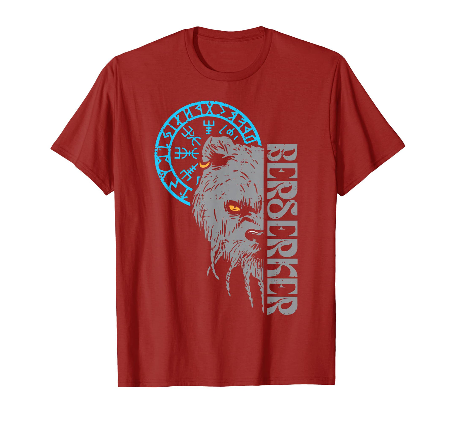 Viking Bear Berserker Norse Mythology Men Boys Kids Women T-Shirt