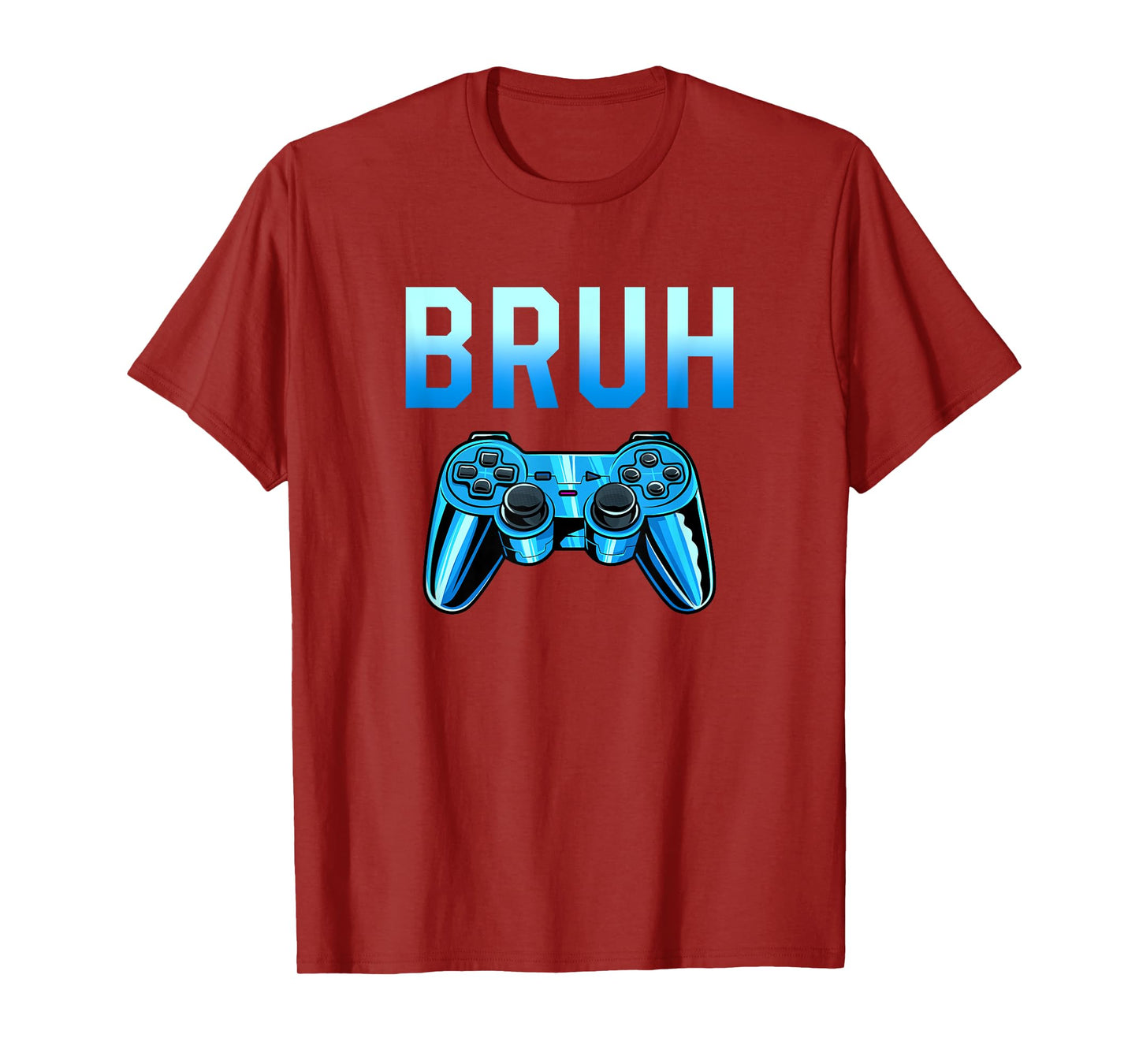 Bruh Meme Gamer Birthday Funny Saying Brother Teens Boys T-Shirt
