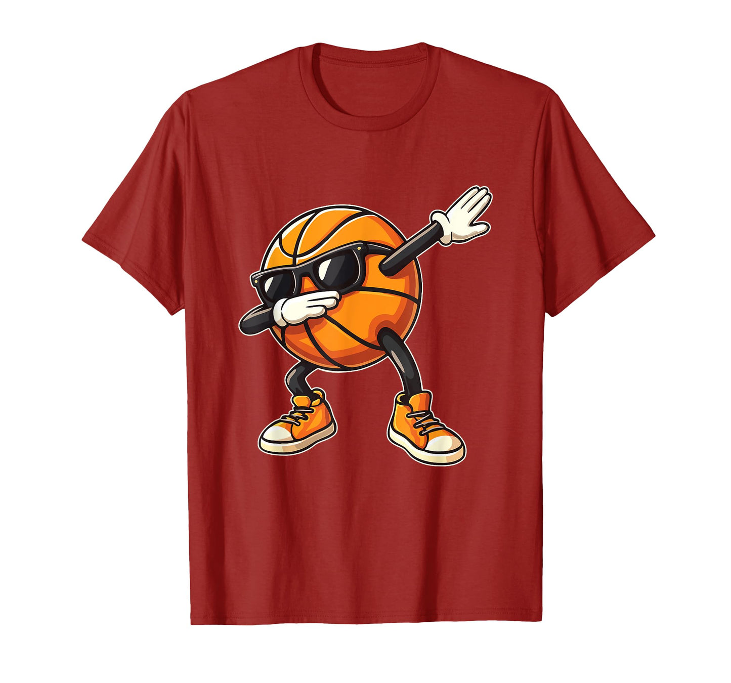 Dabbing Basketball - Basketball Player Fan Basketball Coach T-Shirt