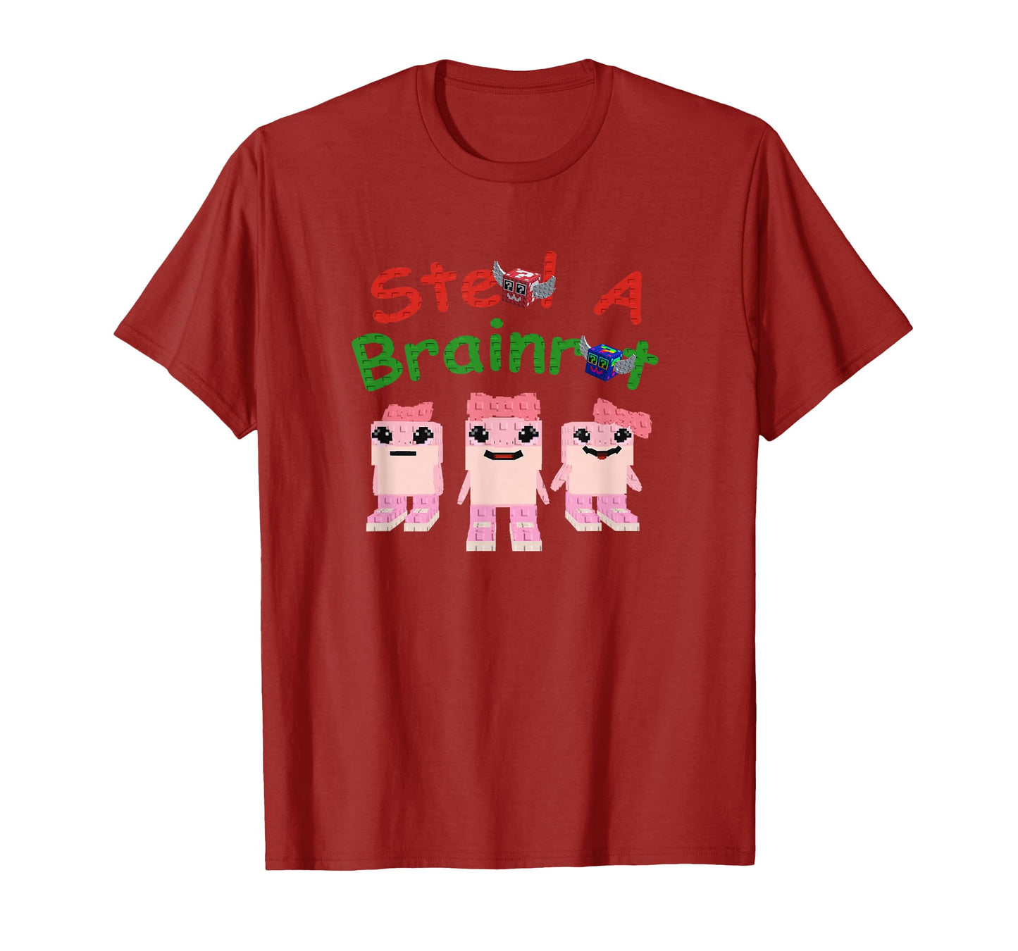 Steal A Brainrot Las Tralaleritas Gamer Design for Kids T-Shirt