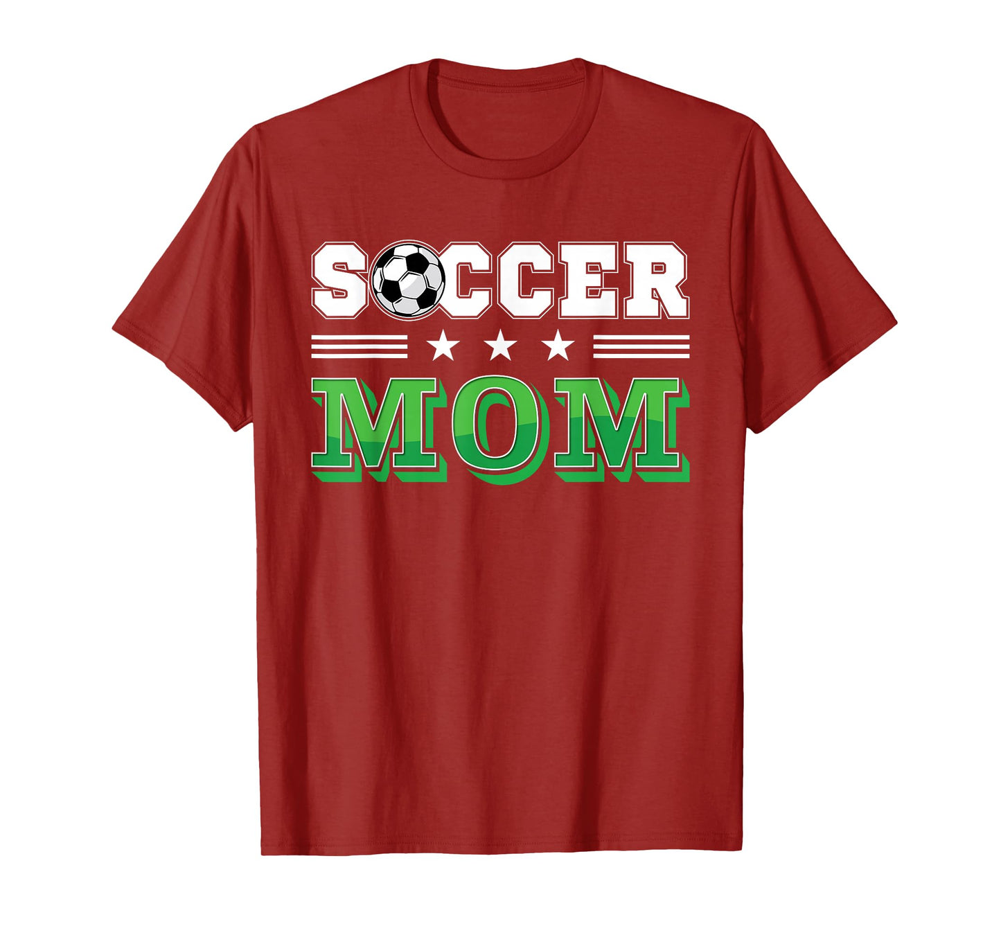 Soccer Mom Mother Family Matching Birthday Team Supporter T-Shirt