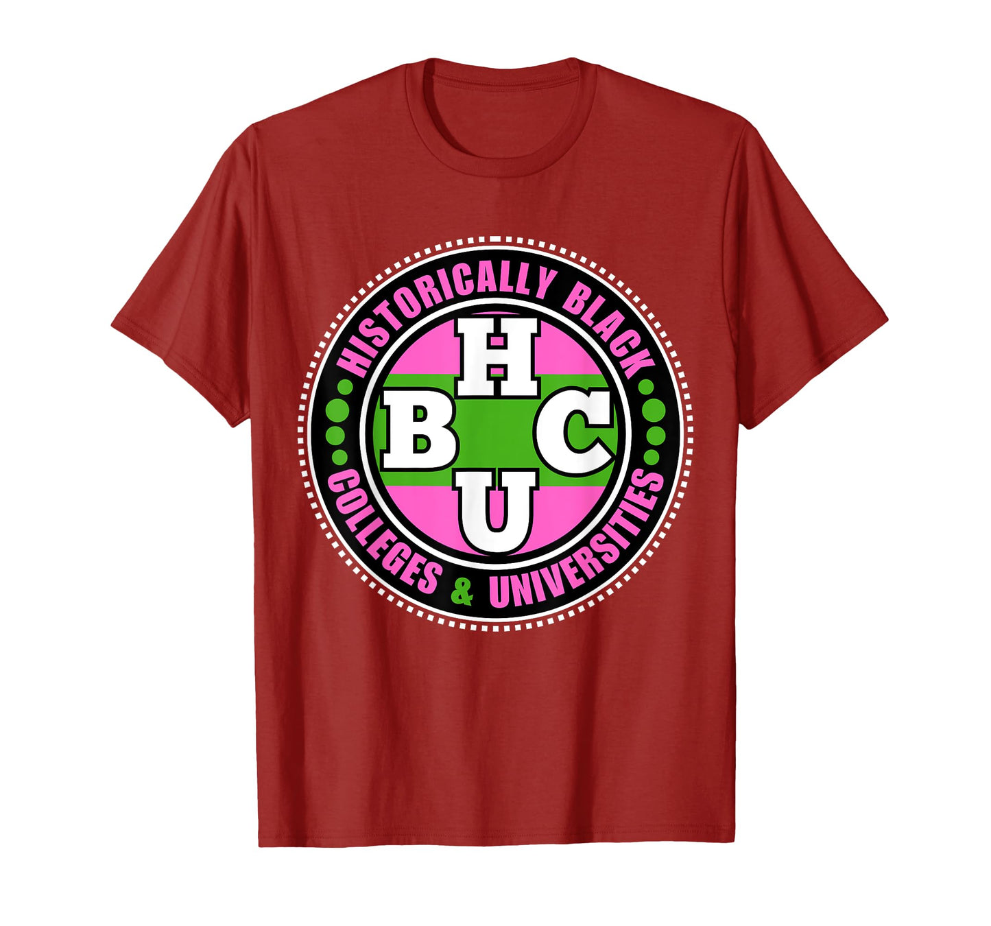HBCU Pink And Green Historically Black College University T-Shirt