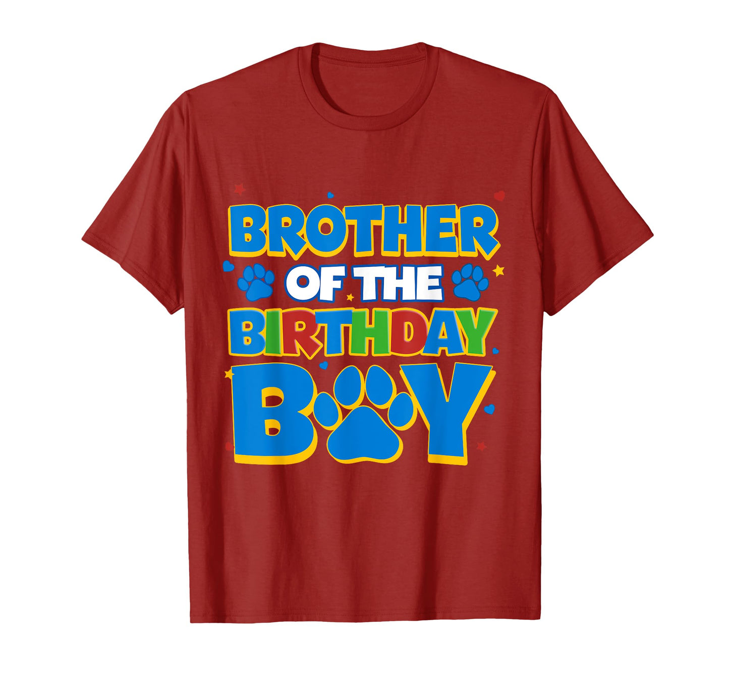Funny Family Matching Party Brother Of The Birthday Boy T-Shirt
