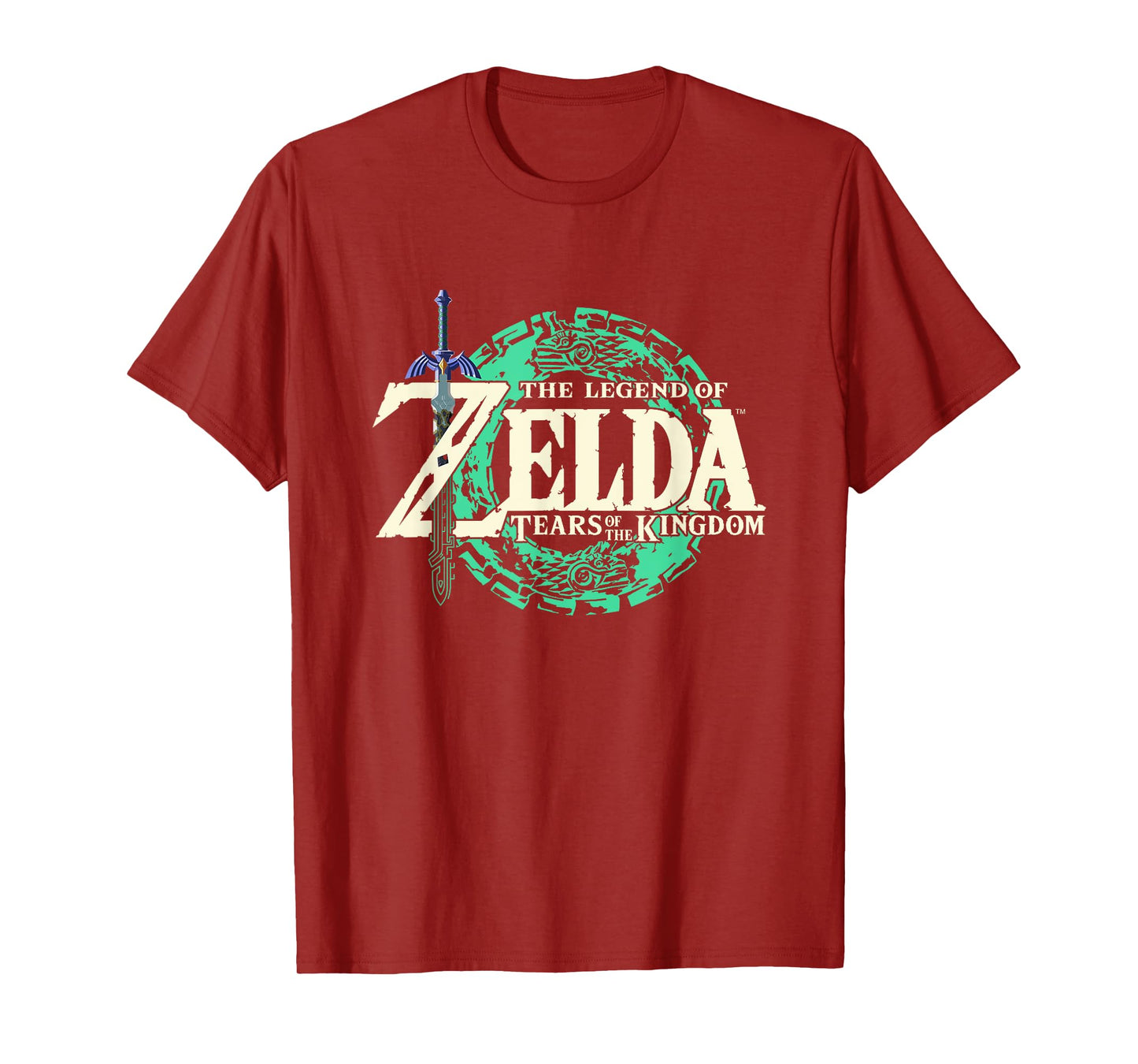 The Legend of Zelda Tears of the Kingdom Link Front & Back T-Shirt