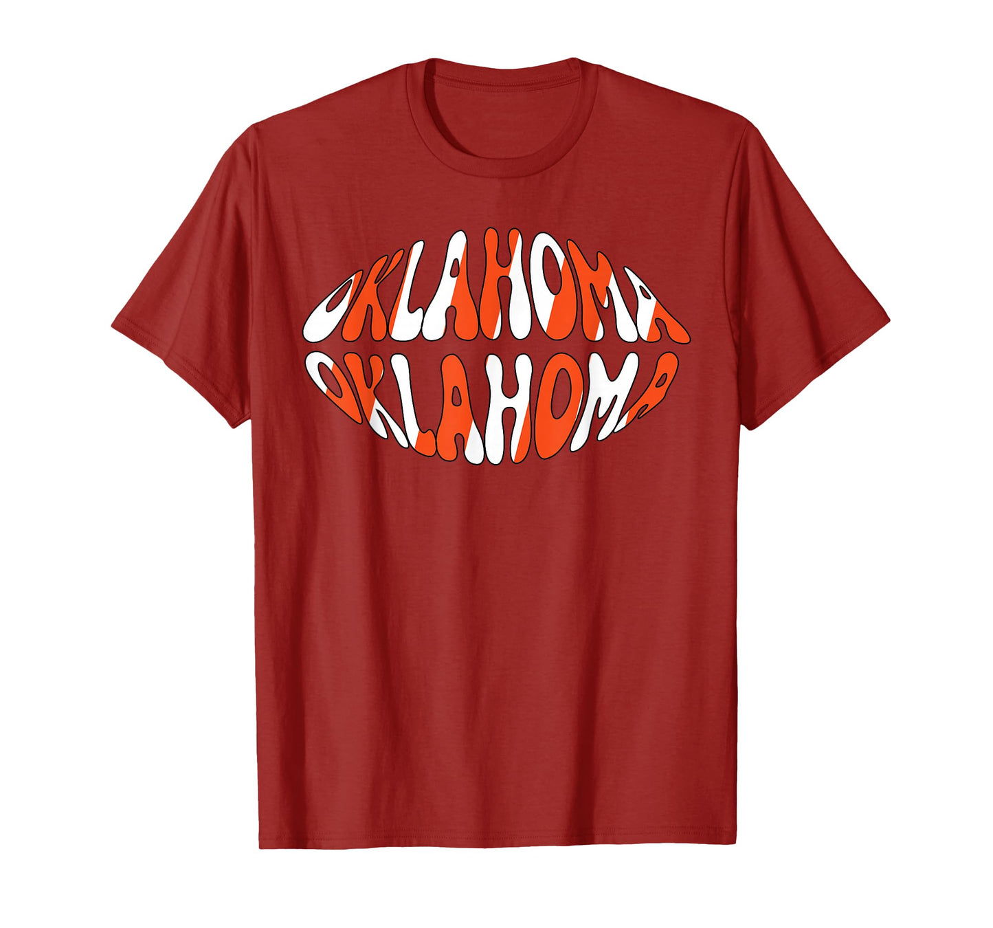Oklahoma Okla State Classic Varsity Style Design USA T-Shirt