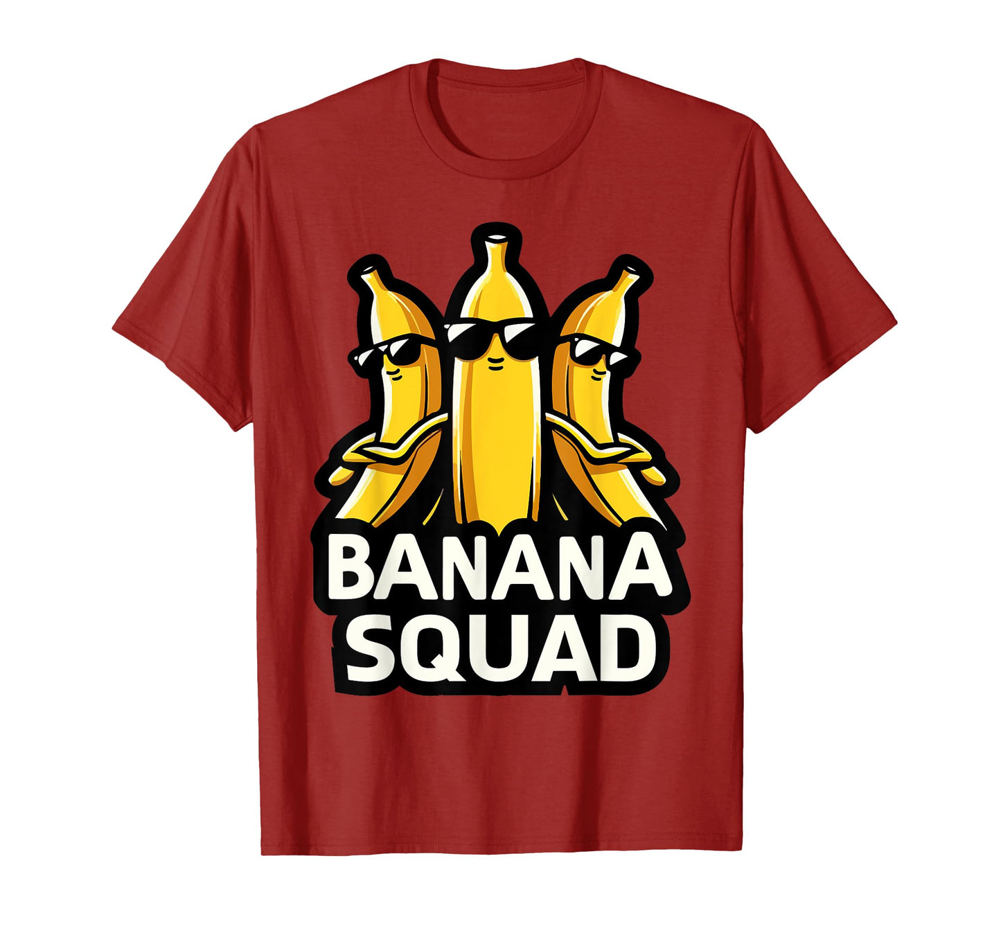 Banana Squad Funny Fruit Banana Lover Team Banana Crew T-Shirt
