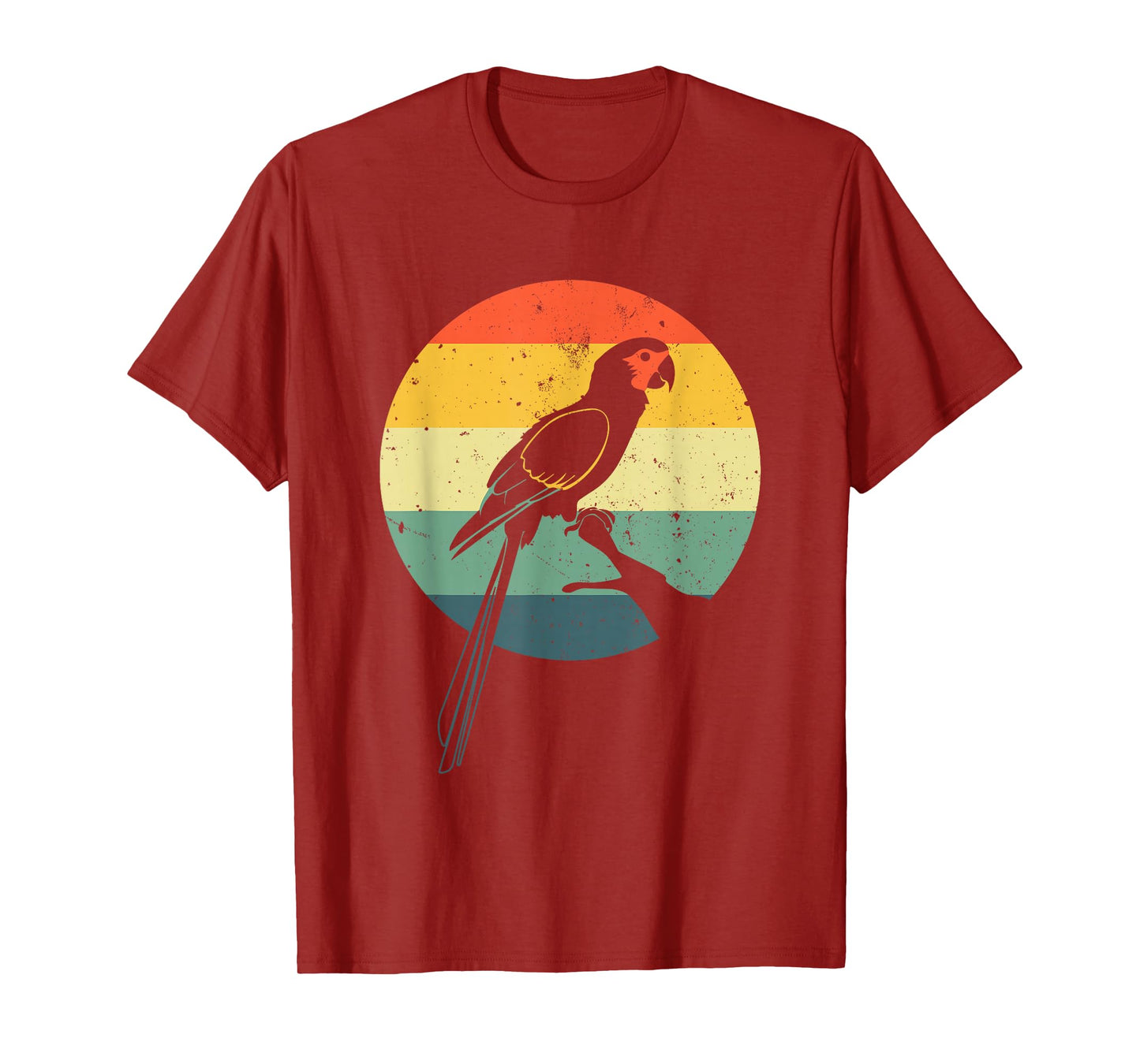 Cool Parrot Art for Men Women Girls Parrot Bird Lovers T-Shirt