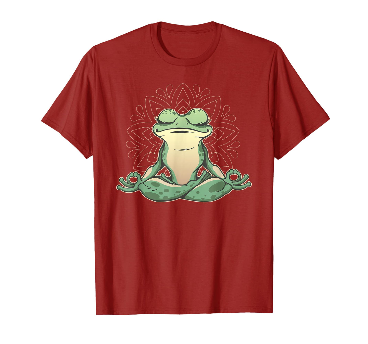 Meditating Yoga Frog T-Shirt