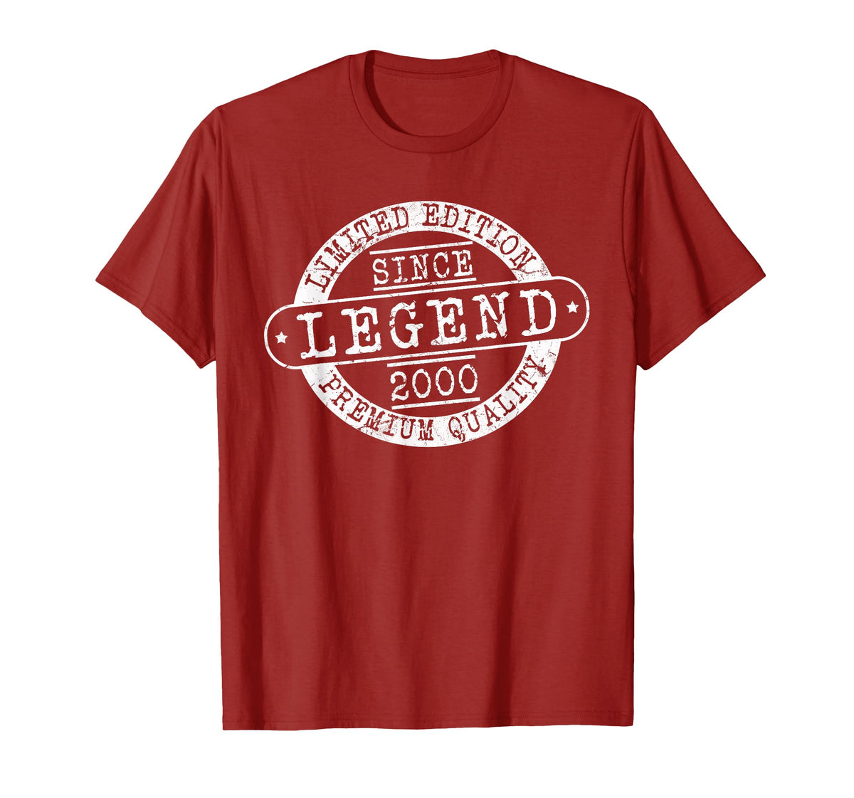 Legend Since 2000, Rustic Style Born In 2000 Birthday Gifts T-Shirt