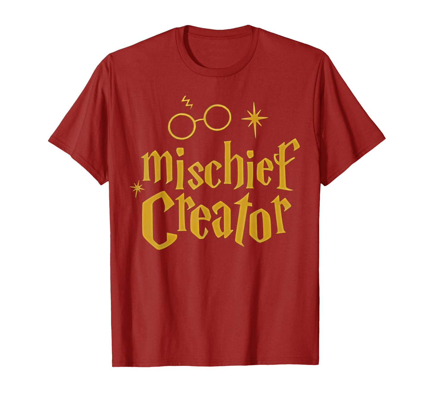 Mischief Creator Funny Magical Wizard Birthday Boys Girls T-Shirt
