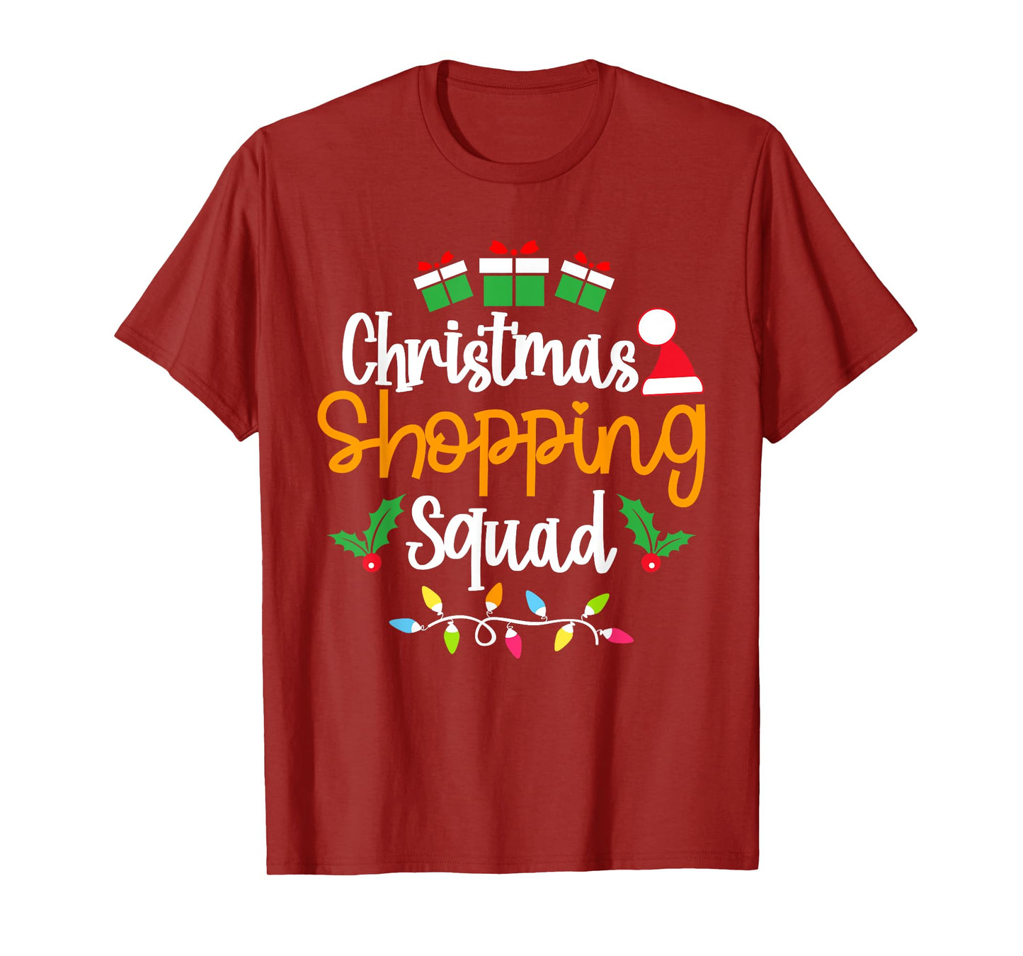 Christmas Shopping Squad Xmas Matching Christmas Family T-Shirt