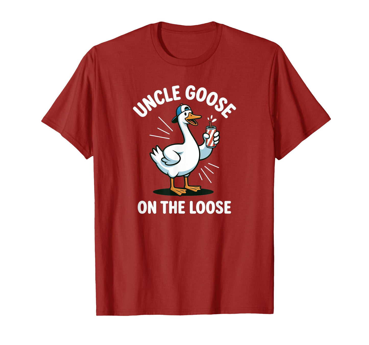 Funny Silly Uncle Goose On The Loose Meme Family Matching T-Shirt