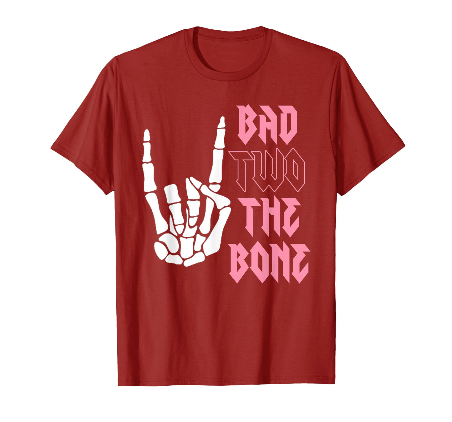 Bad Two the Bone Shirt 2nd Birthday 2 Years Old Birthday T-Shirt