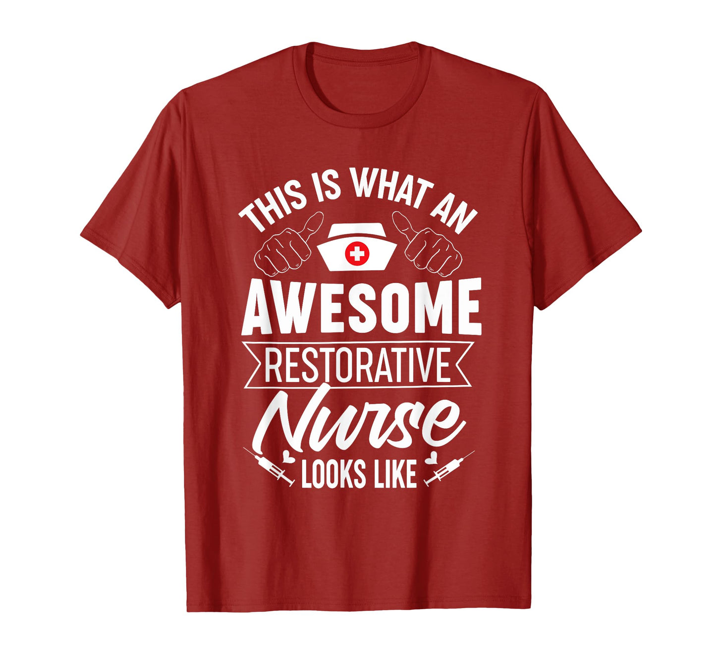 Awesome Restorative Nurse Profession Career T-Shirt