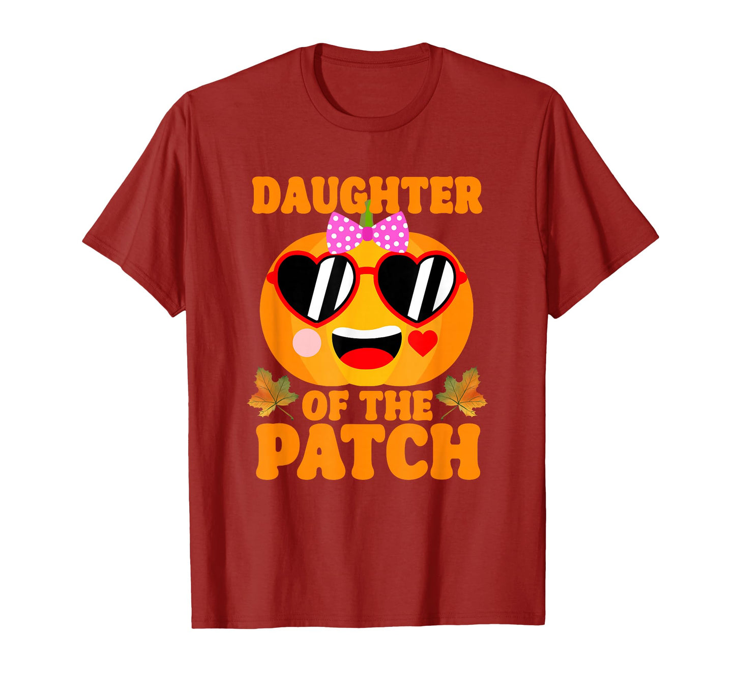Daughter Of The Patch Pumpkin Halloween Family Matching T-Shirt
