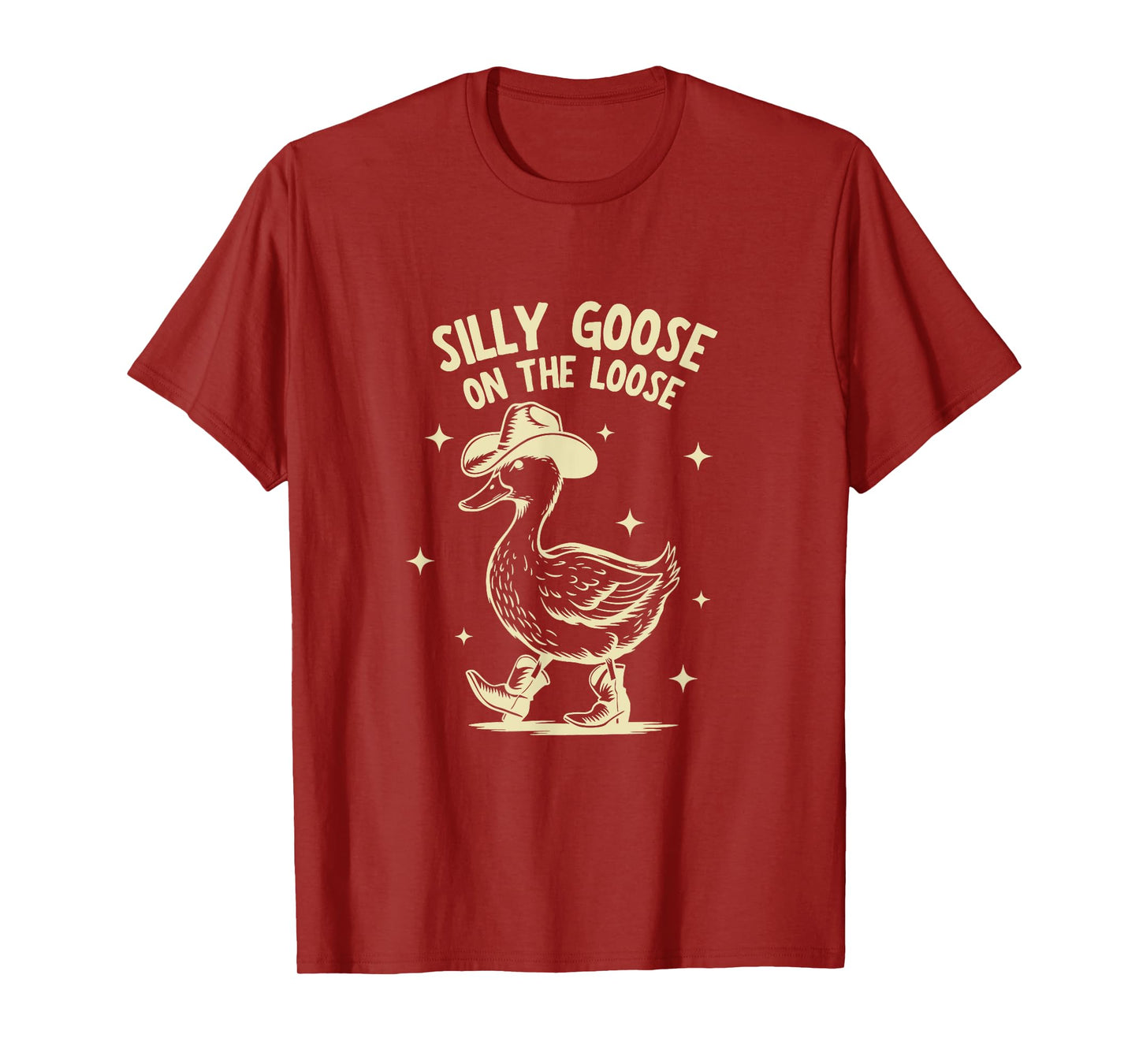 Funny Meme Silly Goose On The Loose T-Shirt