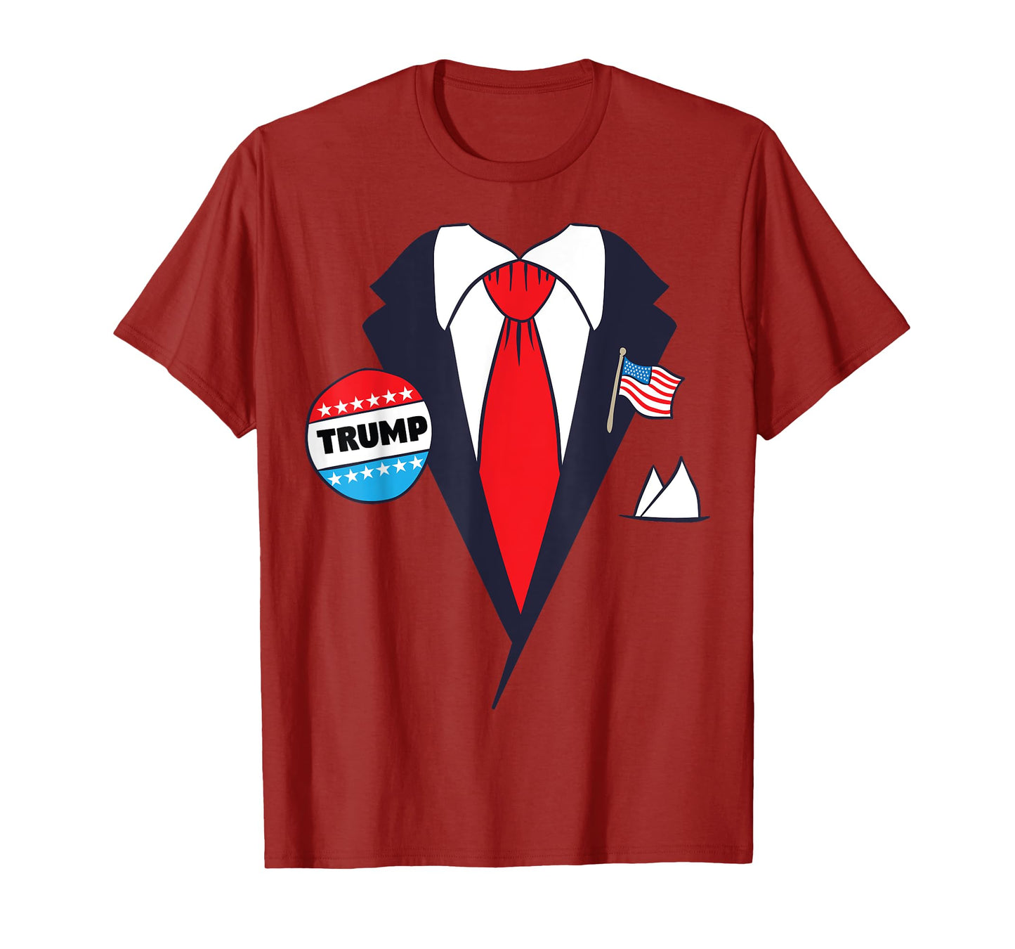 Funny Donald Trump Halloween Costume Shirt - Cartoon Tee T-Shirt