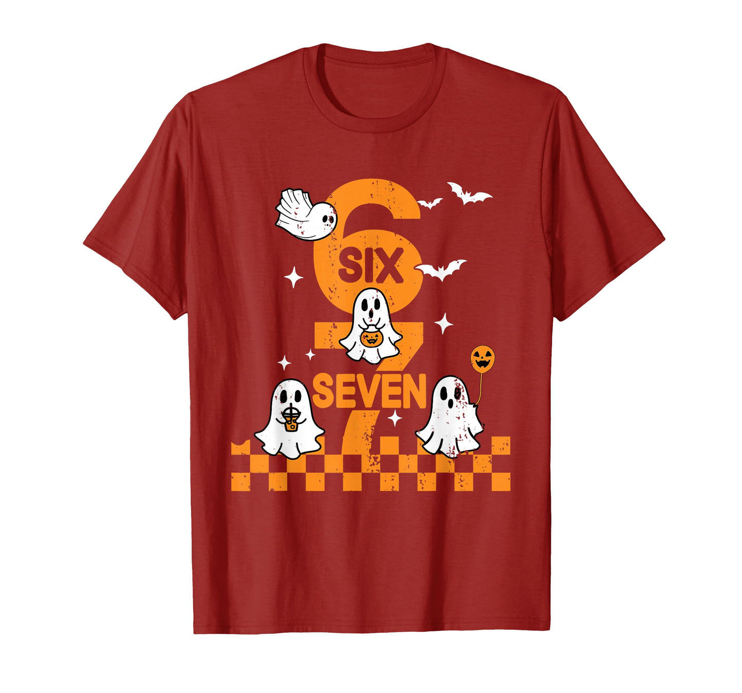 67 Six Seven Meme 6 7 Couple Matching Halloween Costume T-Shirt