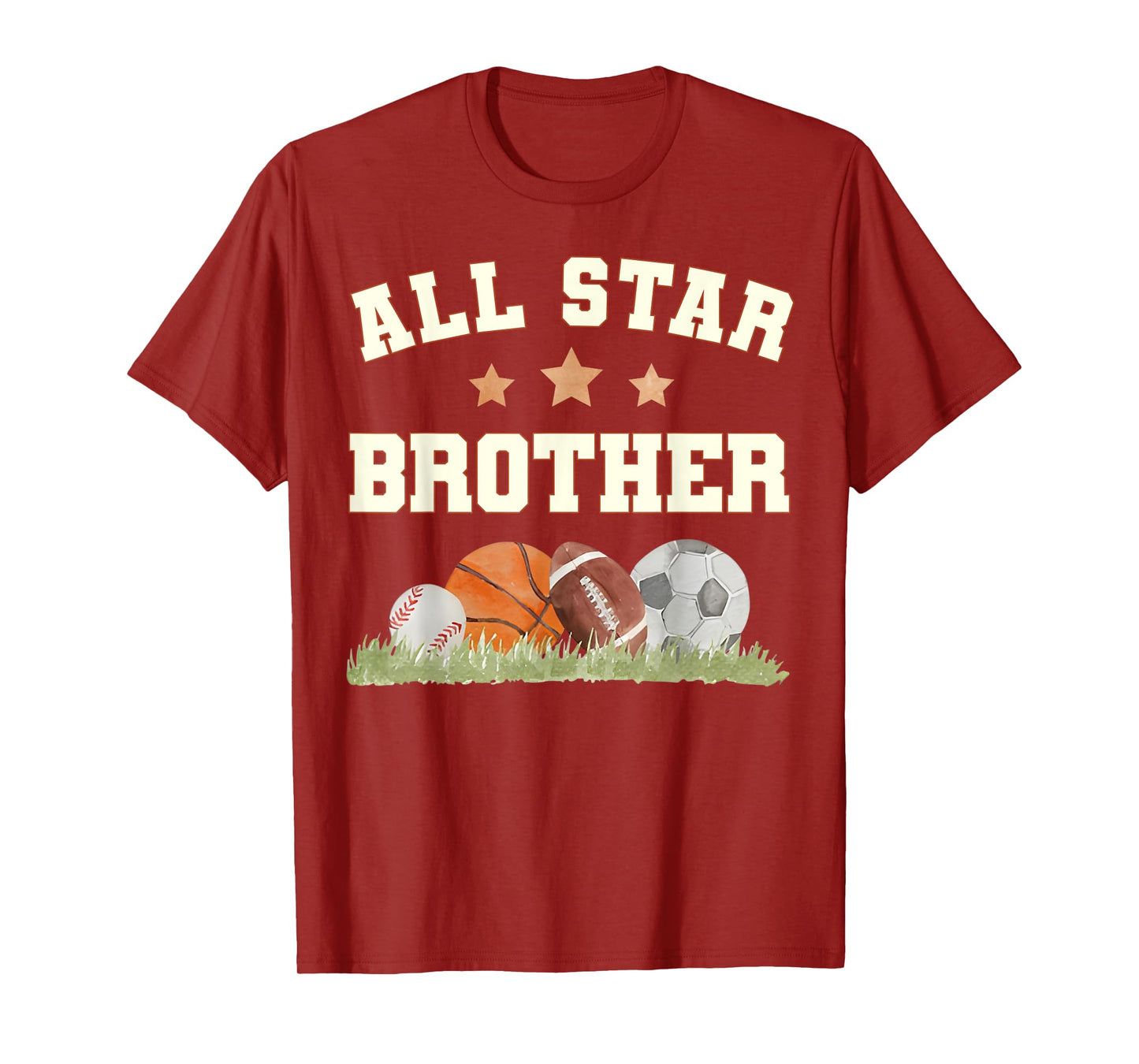 Brother of The Birthday Boy Basketball Football Soccer Sport T-Shirt