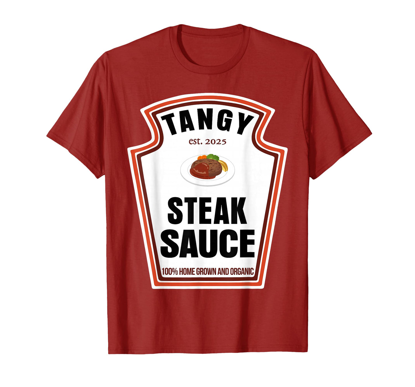 Tangy Steak Sauce Condiment Spice Costume Party Matching T-Shirt