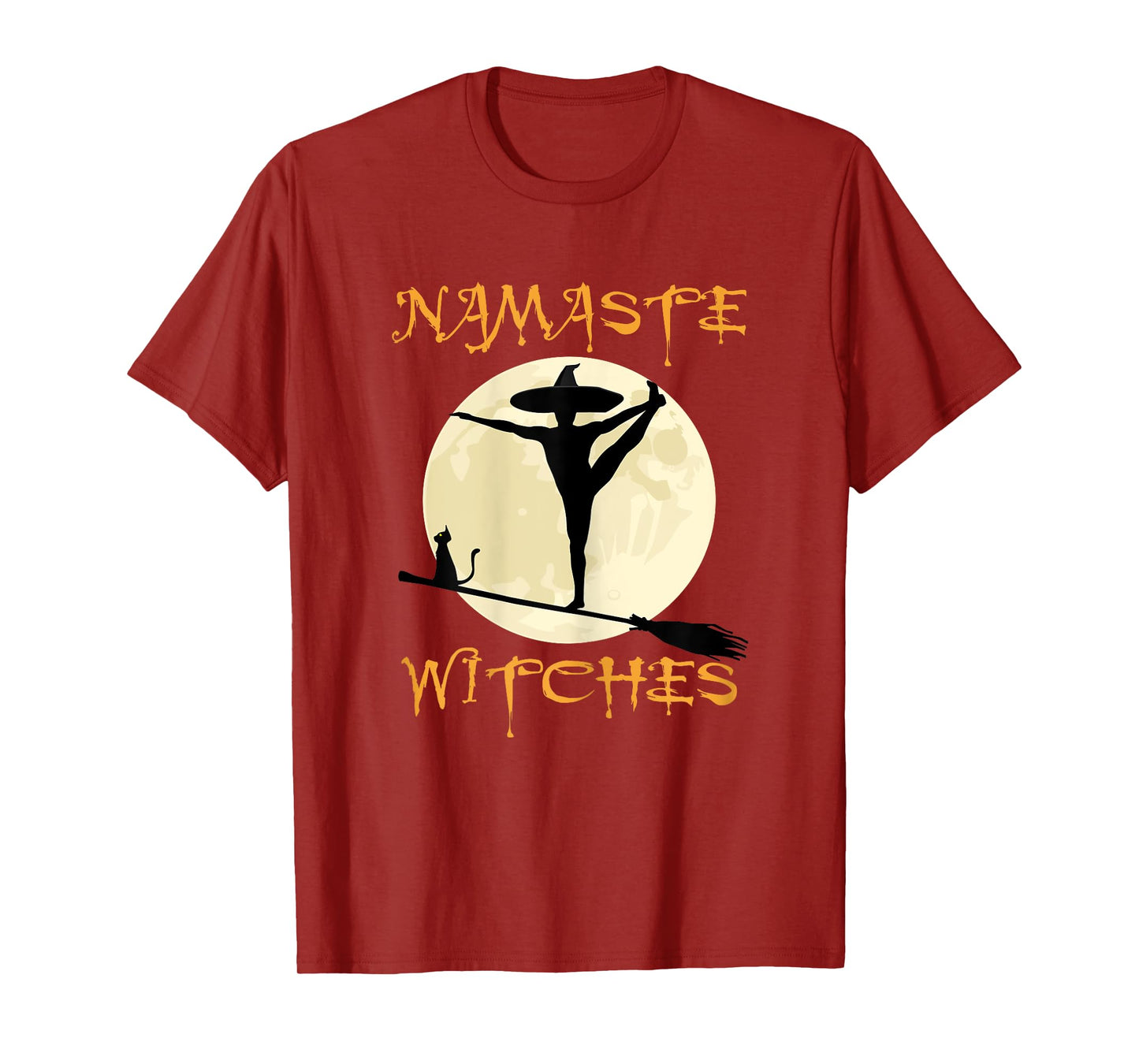 Namaste Witches - Halloween Yoga Women T-Shirt