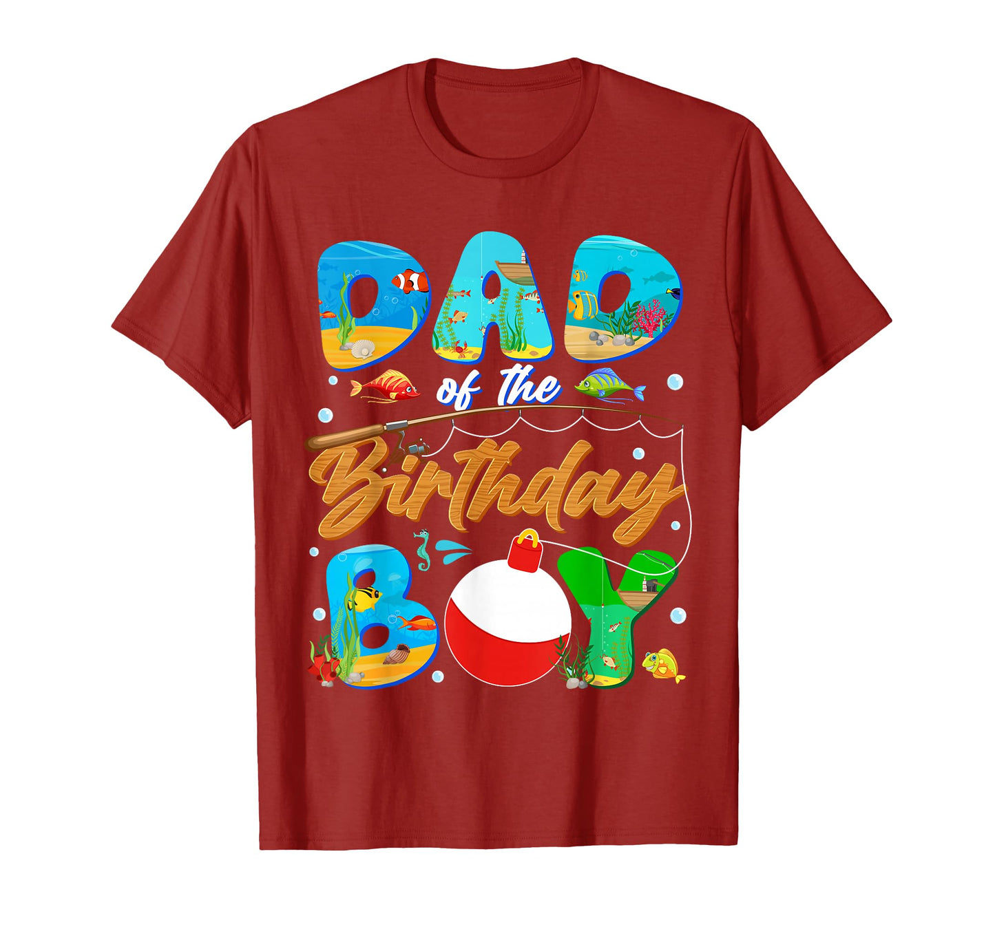 Dad Of The Birthday Boy Ofishally One Family Matching Party T-Shirt