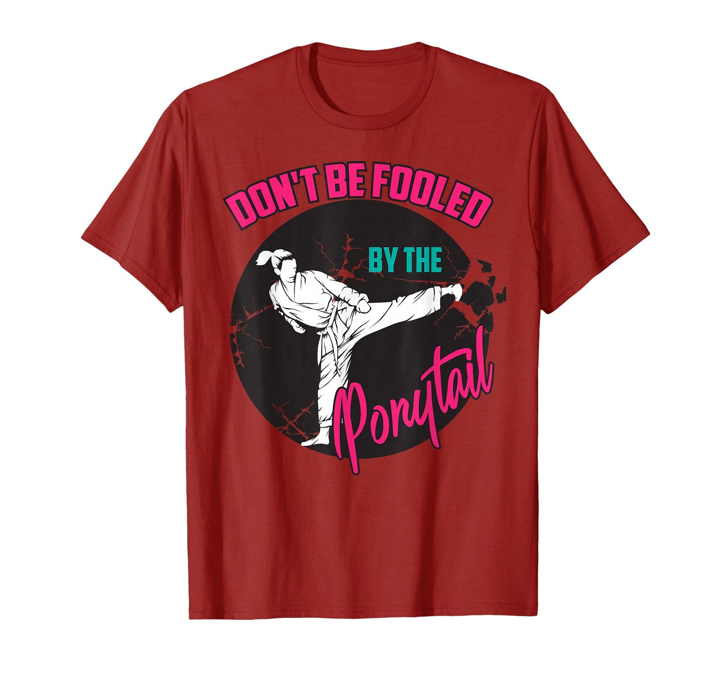 Cool Taekwondo Art For Women Girls Karate Judo Martial Arts T-Shirt