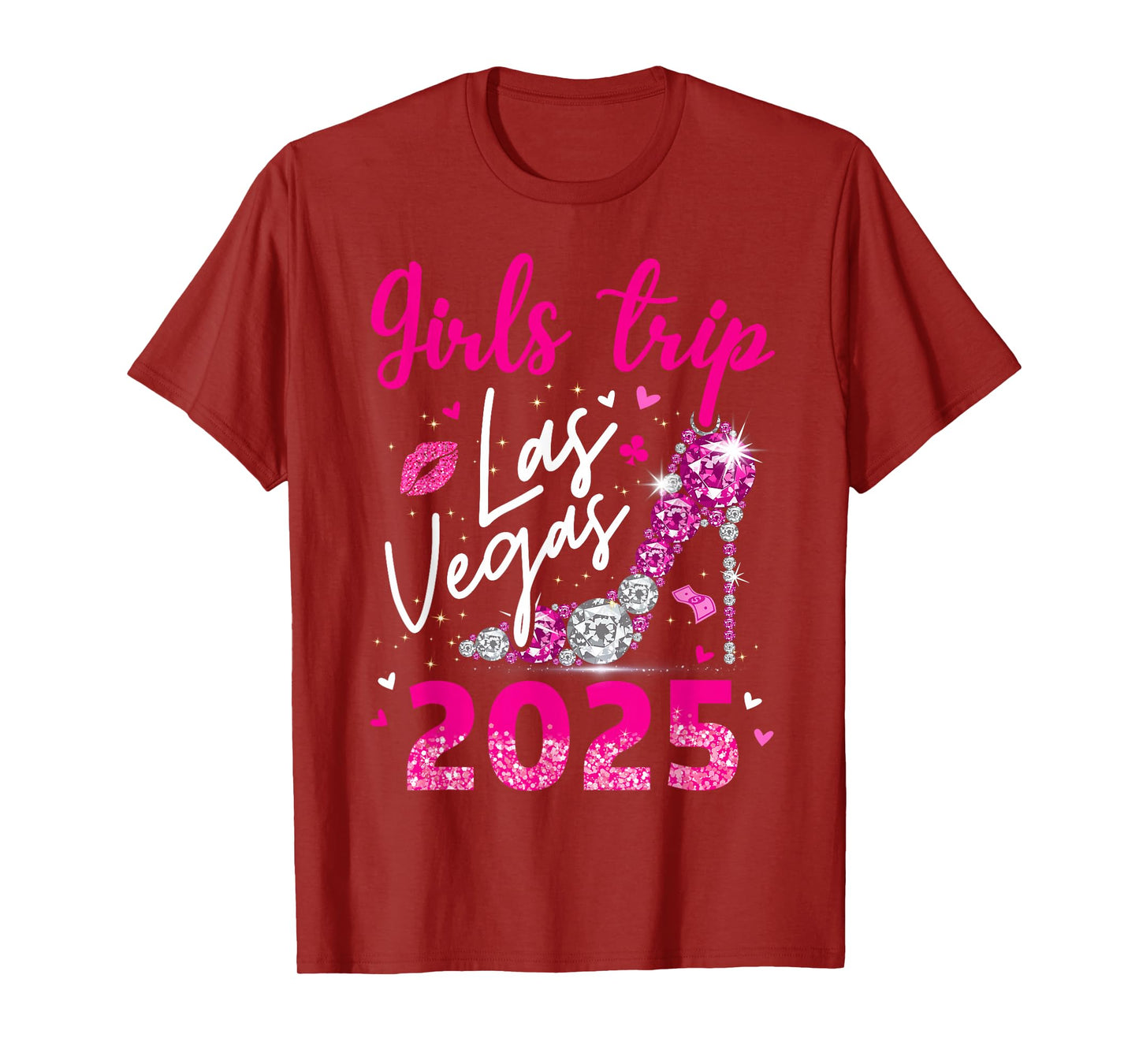 Las Vegas Girls Trip 2025 Girls Weekend Party Friend Match T-Shirt
