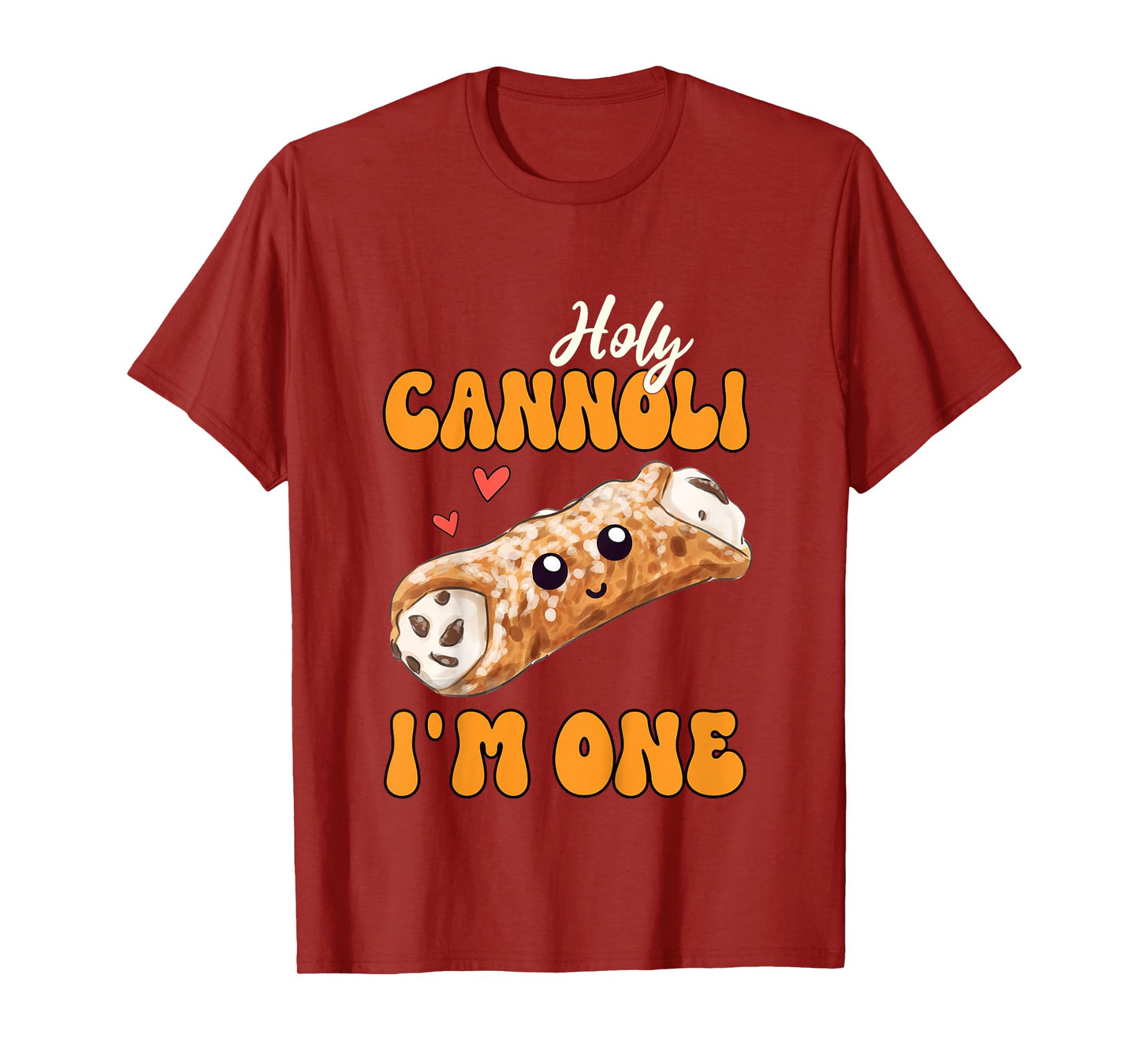 Cannoli Lover 1st Birthday Holy Cannoli I'm One T-Shirt