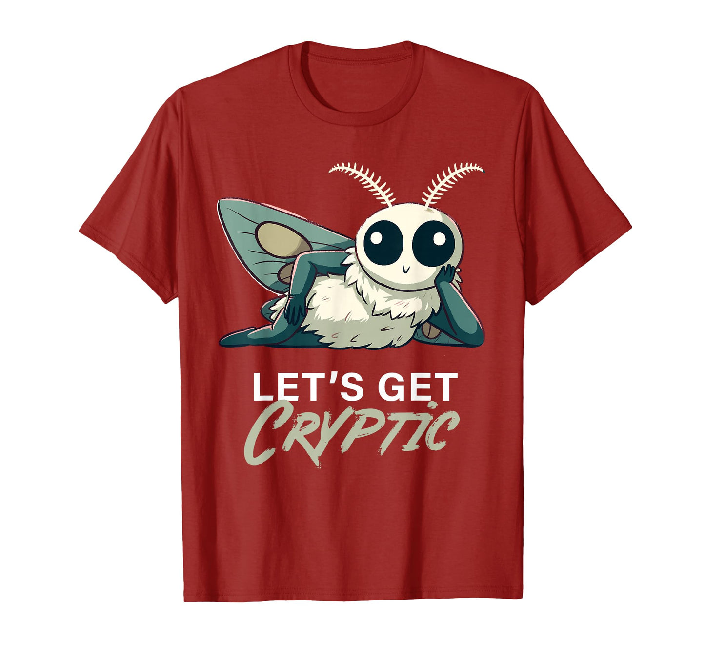 Sexy Mothman Let's get Cryptic Cryptid T-Shirt