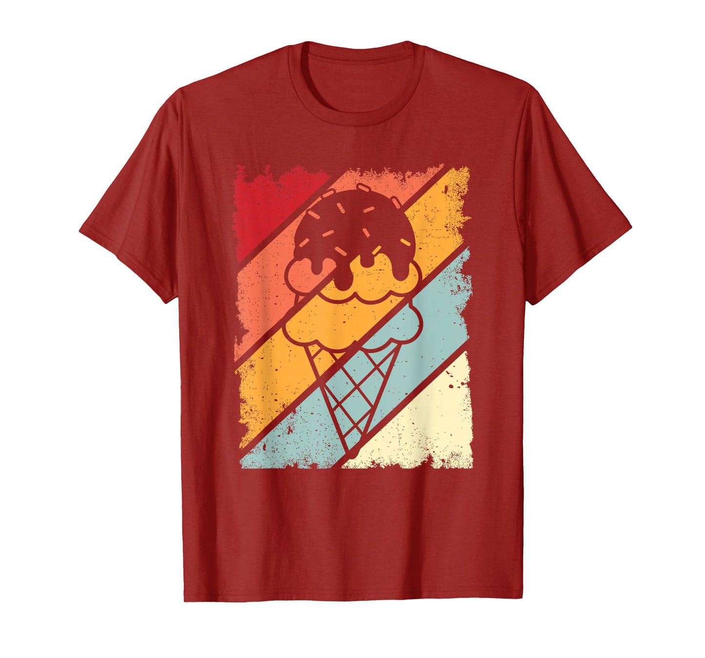 Funny Ice Cream with Sprinkles for Men Women Kids Ice Cream T-Shirt