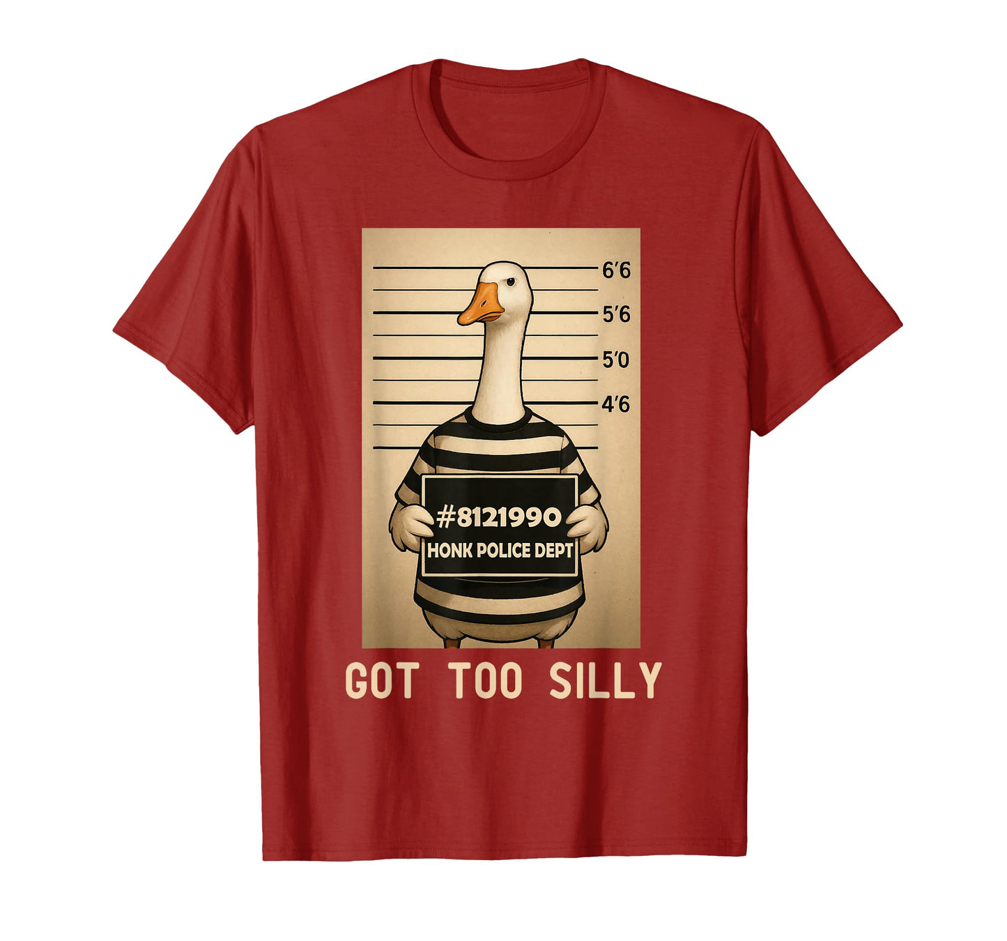 got Too Silly Meme Goose Funny Meme T-Shirt